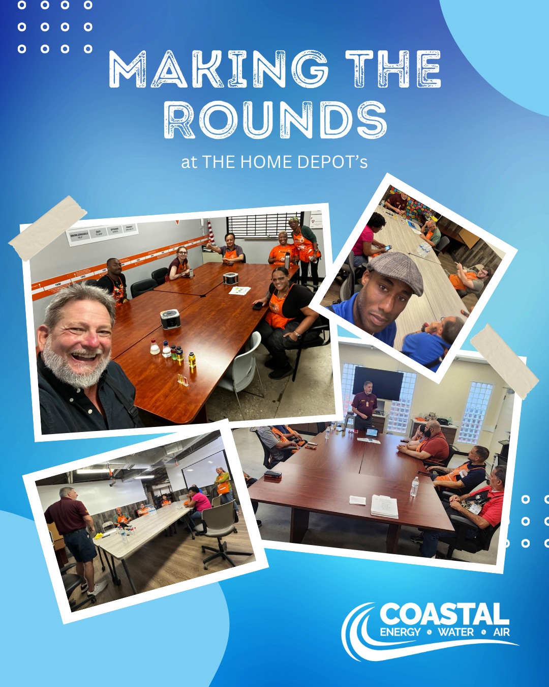 💧 Did you know? Our team at Coastal Energy Water & Air partners with Home Depot stores across South Florida to host PK (Product Knowledge) meetings!
At these sessions, we:
✔️ Share the benefits of RainSoft water systems
✔️ Show live water test demonstrations
✔️ Answer questions about placing orders
✔️ Build stronger connections with Home Depot associates & customers
We’re proud to support our Home Depot partners with knowledge, tools, and confidence to help more families enjoy cleaner, healthier water at home. 🙌
#CoastalEnergyWaterAndAir #RainSoft #HomeDepot #WaterYouCanTrust #SouthFloridaLiving #CleanWater
