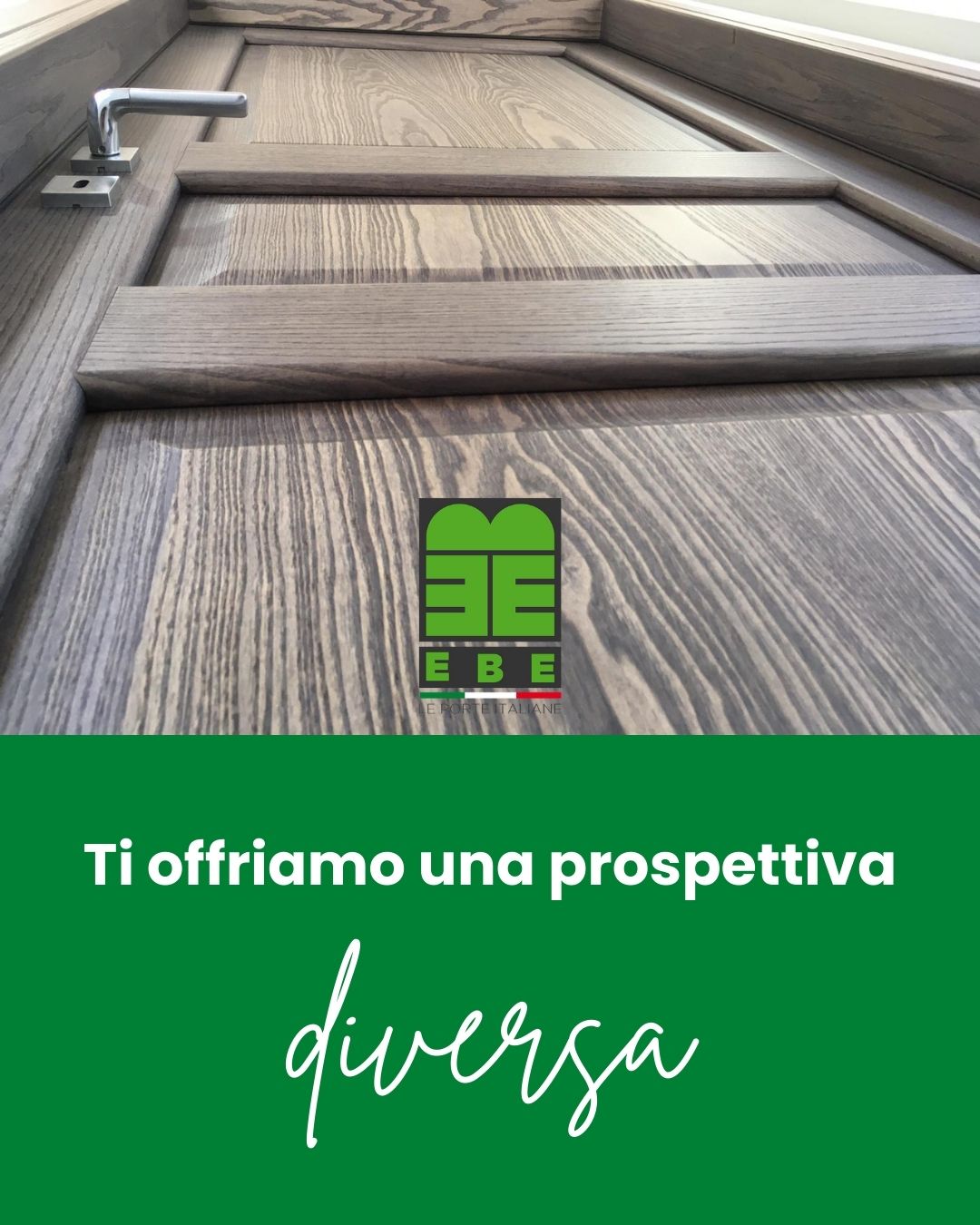 ✨ Ti offriamo una prospettiva diversa.
Andare oltre le soluzioni più comuni è il nostro modo di lavorare.
🚪 Ci sono infinite possibilità per creare un design che parli davvero di te e che non sia solo "un'altra porta".
💡Siamo qui per darti gli spunti e le idee che cercavi, trasformando la tua visione in una realtà unica e originale.
#EbePorte #ProspettivaDiversa #IdeeOriginali #DesignPersonalizzato #SoluzioniSuMisura #ArredamentoInterni #StileUnico #HomeDecor #Creatività #QualitàItaliana #InteriorDesign #ConsulenzaSpeciale