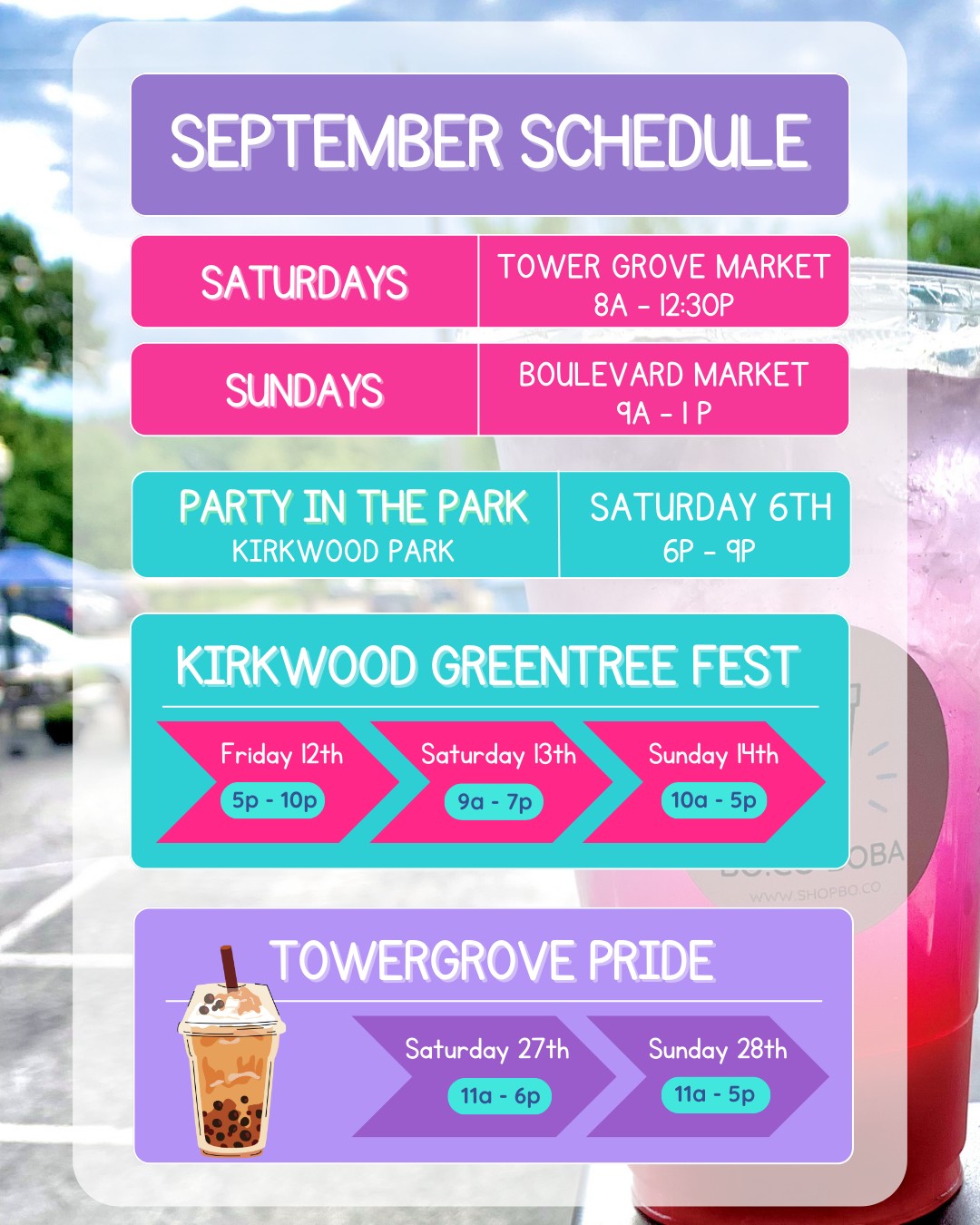 Fashionably late… because good things (and good tea) take time🧋