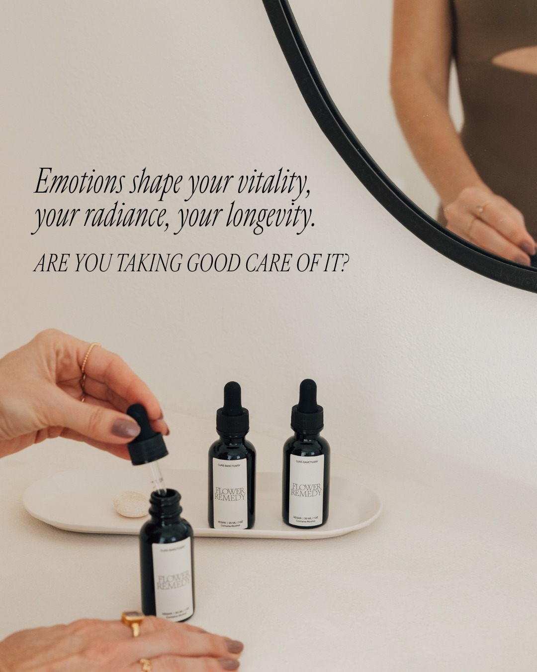 Emotions shape your radiance, vitality, and longevity. Are you truly caring for them?
Emotions are one of the foundational pillar of the Ojas Sanctuary Method. True radiance begins within, and lasting longevity comes when our emotions are in balance.
Flower remedies are one of the tools I love to share, they gently touch the subtle layers of our being, bringing harmony, clarity, and a deeper connection to who we truly are.
As a certified Bach Flower Practitioner, I guide women to release emotional weight and step into greater lightness, authenticity, and joy.
🌿 Curious to experience how flower remedies can support your journey?
Send us a DM or tap the link in bio to learn more.
#FlowerEssenceHealing #InnerPeace #HolisticHealing
#OjasSanctuary #BachFlowers #EmotionalWellness
#RadiantLiving