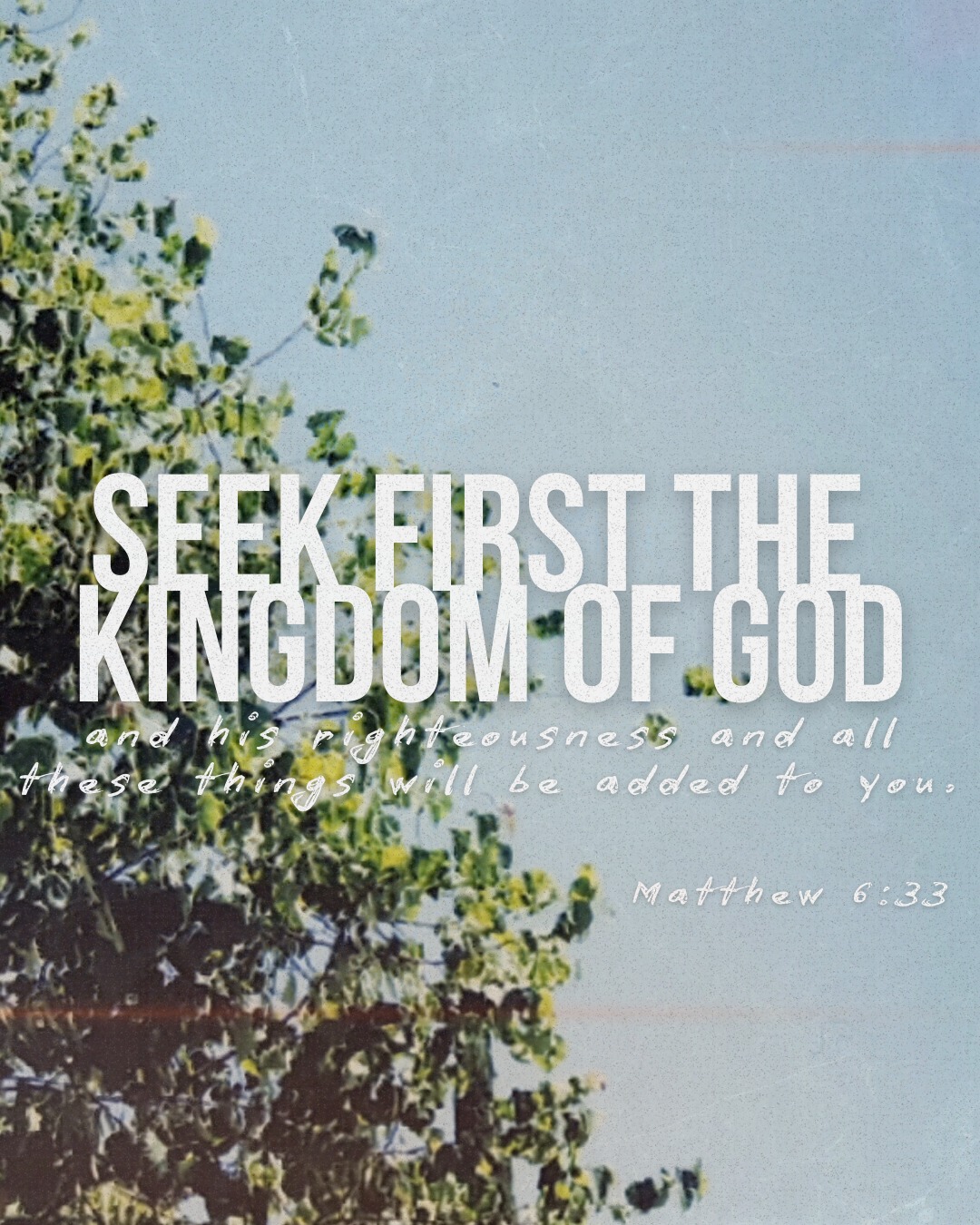 What are you prioritizing? Put God at the top of your list and the rest falls into place.