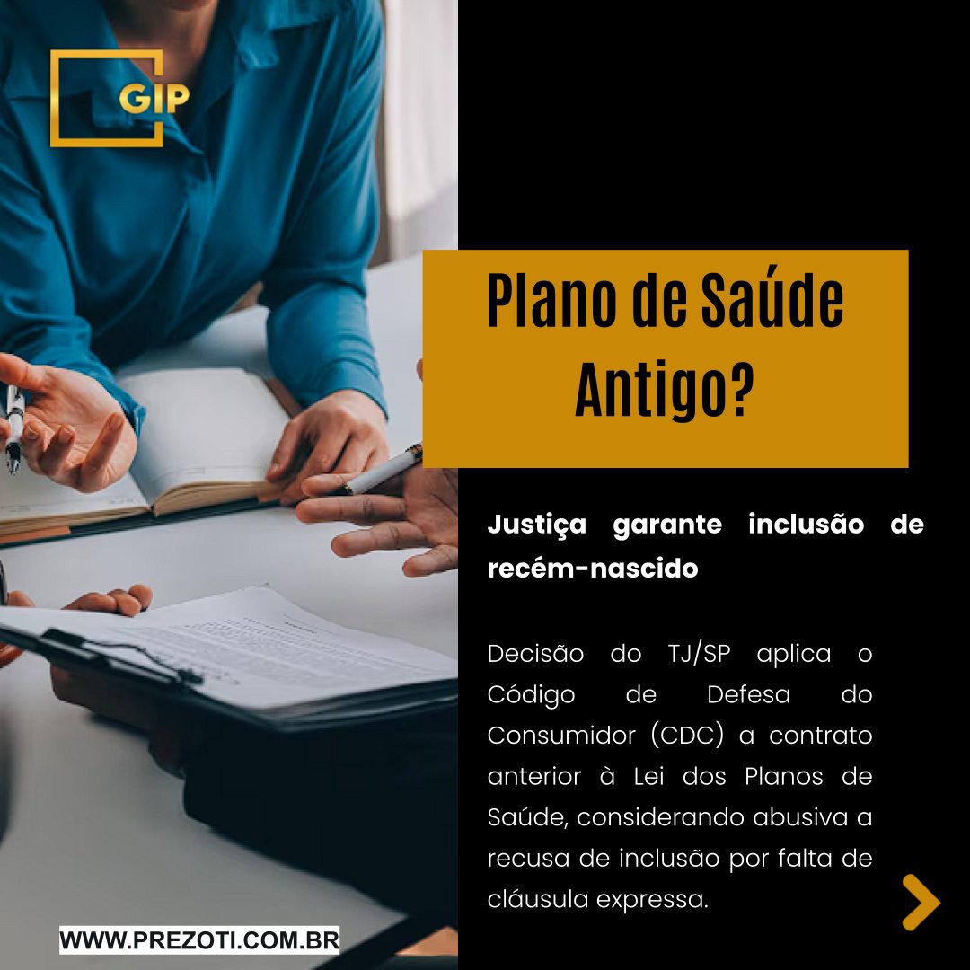 Você tem um plano de saúde com contrato antigo, assinado antes de 1998, e a operadora nega a inclusão de um novo dependente? Uma decisão do Tribunal de Justiça de São Paulo (TJ/SP) é uma excelente notícia para você.
No caso julgado, um pai tentou incluir sua filha recém-nascida em seu plano, mas a operadora recusou, alegando que o contrato antigo não previa essa possibilidade.
A Vitória do Consumidor:
A Justiça entendeu de forma diferente. A decisão estabeleceu que, mesmo sendo um contrato antigo, ele se submete às regras do Código de Defesa do Consumidor (CDC). Considerar que um plano familiar não permite a inclusão de novos membros da família (como um filho) é uma prática abusiva, que coloca o consumidor em desvantagem excessiva e vai contra a própria natureza do serviço contratado.
Qual a lição?
"Contrato antigo" não é um passe livre para que o plano de saúde negue direitos básicos. O CDC é uma lei de ordem pública que serve para equilibrar a relação com as grandes empresas, protegendo o lado mais vulnerável.
Não aceite uma negativa abusiva. Se o seu plano de saúde está negando direitos a você ou sua família, procure orientação. A Gonçalves Ignácio & Prezoti Advocacia e Assessoria Jurídica é especialista em Direito do Consumidor e da Saúde.
Acesse nosso site: www.prezoti.com.br
#DireitoDoConsumidor #DireitoDaSaude #PlanoDeSaude #ContratoAntigo #ClausulaAbusiva #TJSP #Justiça #DefesaDoConsumidor #GIPAdvocacia