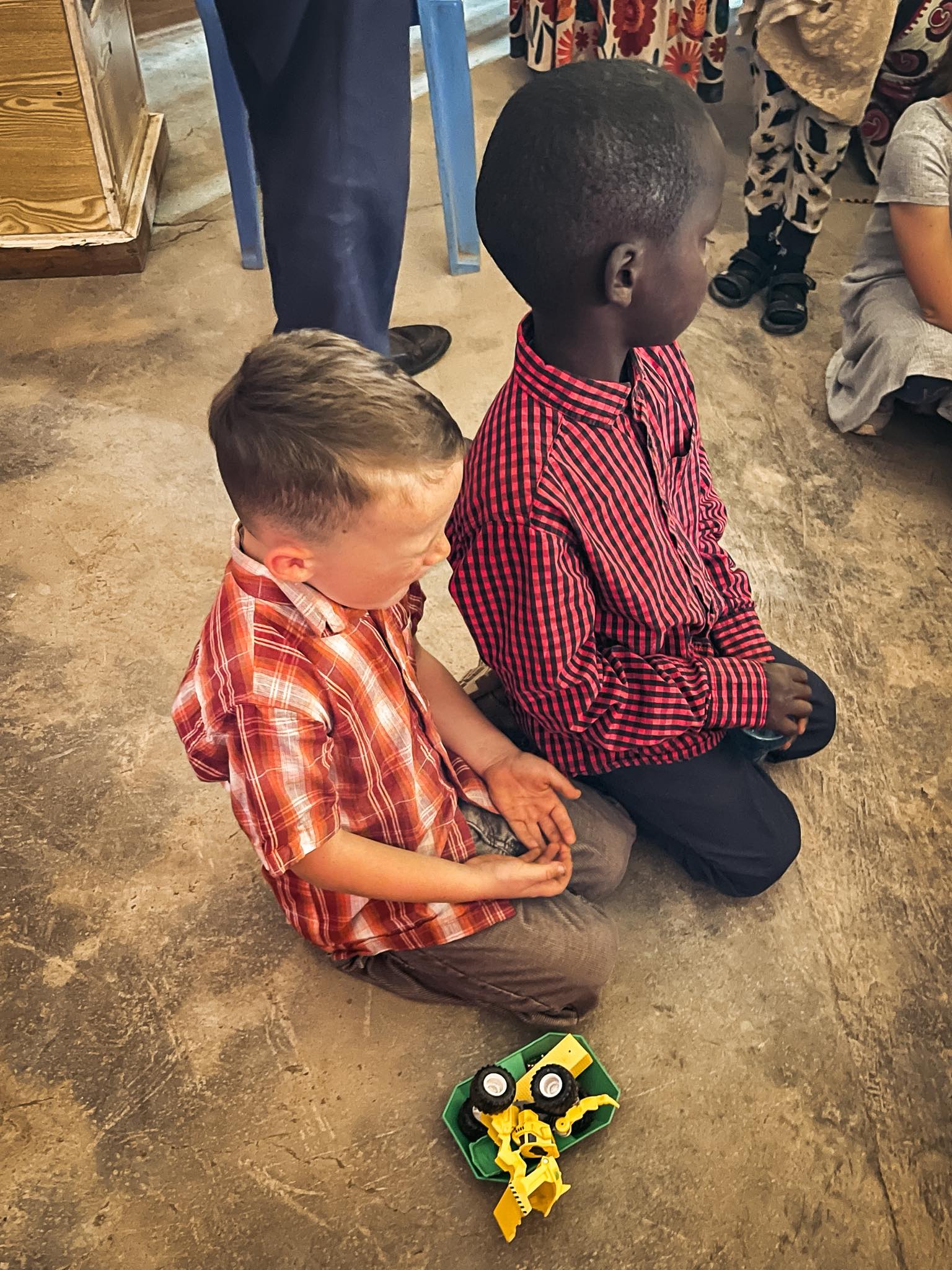 There is so much I could share from this amazing Sunday here in Kenya.
So many incredible moments.
But this moment. This moment was EVERYTHING for me as a mom.
A few weeks back, Micah publicly accepted Jesus into his heart. And you could say, “he’s 6, he’ll make that decision over and over again and one day it will really sink in”. But today, I saw my baby sit and dwell in the presence of God. During the altar time, with toys around him, Joshua trying to distract him, and a girl poking him. He put it all aside and sat in Gods presence with his hands open and tears falling down his face.
For around 20 minutes, he sat quietly before the Lord. At one point, Malia even sat next to him and laid hands on him and prayed. 😭
After the altar time, he came to me and said “mom, God thankful me for talking to him and sitting with Him” 😭
Seeing you children seek Jesus is truly one of the greatest feelings in the world and I am so blessed with amazing little world changers!