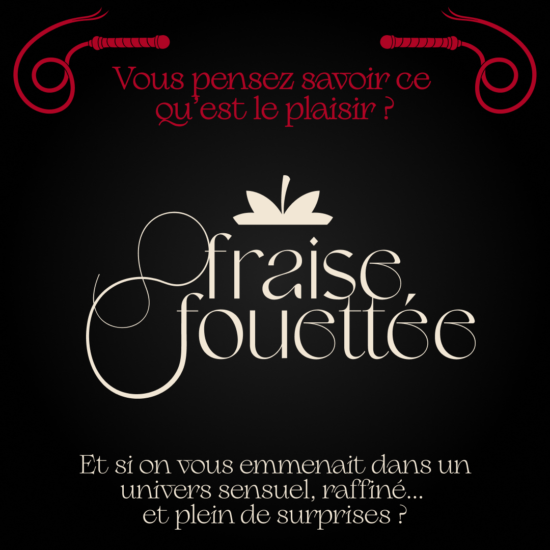 Et si le plaisir frappait à votre porte ?
Chez Fraise Fouettée, nous vous proposons bien plus qu’un service :
🍓 Du mobilier érotique et sensuel pensé pour éveiller vos sens
🍓 Une expérience intime, sécurisée et discrète
🍓 Des valeurs fortes : Respect – Consentement – Discrétion
Le tout livré chez vous, avec une hygiène irréprochable et un accompagnement bienveillant.
👉 Swipez pour découvrir notre univers et rejoignez une communauté ouverte, libre et passionnée.