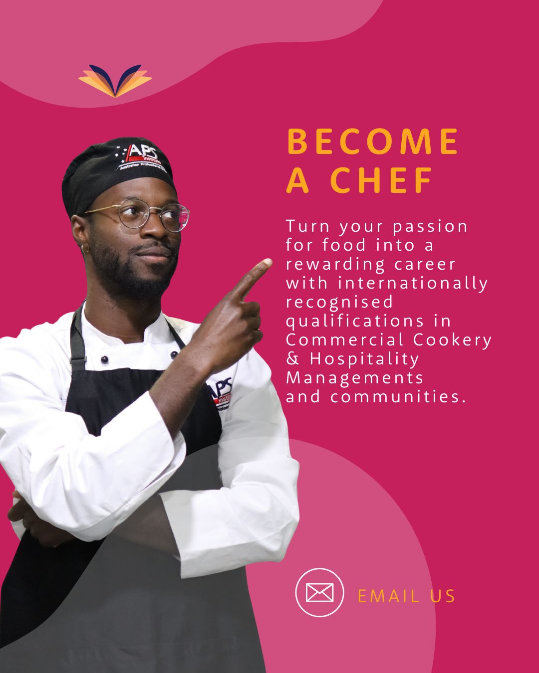 👨🍳 Become a Chef in Australia! 👩🍳
Turn your passion for food into a rewarding career with internationally recognised qualifications in Commercial Cookery & Hospitality Management.
📚 Study pathways include Certificate III & IV in Commercial Cookery followed by a Diploma/Advanced Diploma in Hospitality.
🍴 Learn hands-on in real kitchens, guided by experienced chefs.
🌏 Graduate with global career opportunities in restaurants, hotels, resorts, and cruise ships.
📍 Available in Perth with flexible intakes throughout the year.
Ready to start your culinary journey? ✨
👉 Message us today to find out how!
#StudyInAustralia #BecomeAChef #InternationalStudents #Hospitality