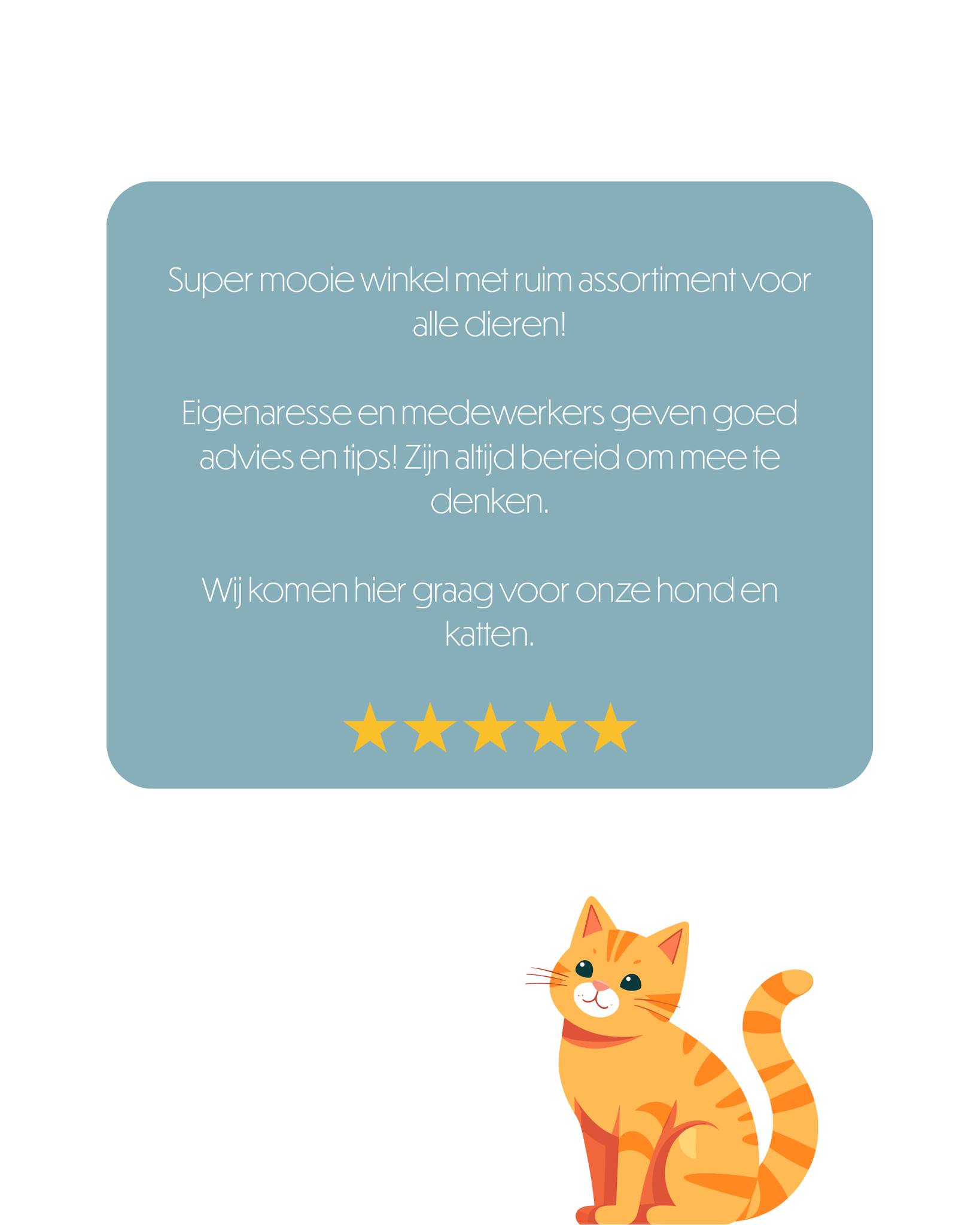 ⭐ Review van de maand! ⭐
Elke maand lichten we een review uit van één van onze lieve klanten, want jullie mening telt! 💬🧡
Heb jij iets leuks te zeggen over je ervaring bij Snoet? Laat dan een review achter via Google en wie weet zie jij jouw bericht binnenkort terug op onze social media!
#SnoetBorne #ReviewVanDeMaand #DierenwinkelTwente #Klantenervaring #GoogleReview #Dierenliefde #Borne #OndernemersTwente #Huisdierenwinkel #Dierenspeciaalzaak