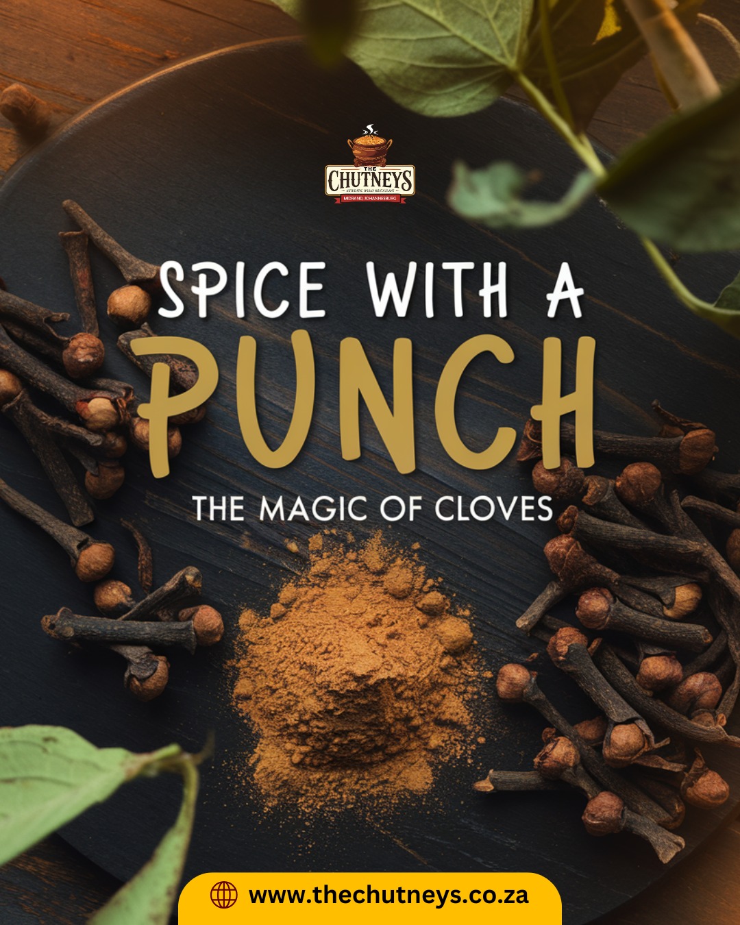 Spice with a Punch: The Magic of Cloves
From flavor-packed gravies to fragrant rice dishes, cloves bring a sharp, warming kick to every bite. Beyond taste, they’re nature’s little healer known for their antiseptic and pain-relieving benefits. A spice that’s both delicious and powerful!
How do you like to use cloves in your cooking?
Follow us on social media for more info👇
Insta - @thechutneysrestaurant https://www.instagram.com/thechutneysrestaurant...
Fb - https://www.facebook.com/thechutneys
Web - https://www.thechutneys.co.za
#TheChutneys #AuthenticIndianCuisine #TasteOfIndia #FoodLoversParadise #IndianFoodie #FoodiesOfJohannesburg #MidrandEats #cloves