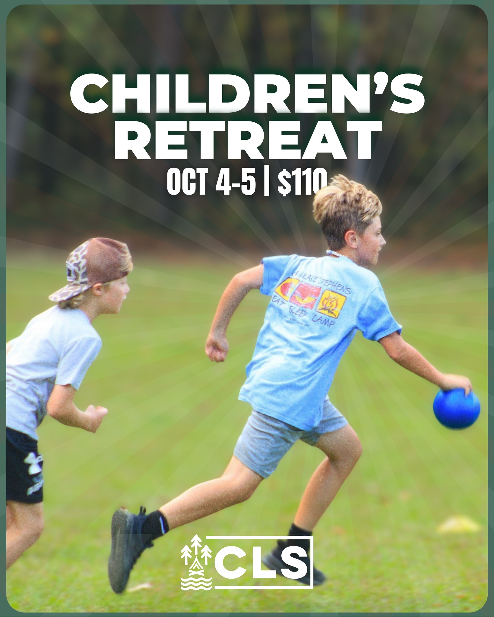 Registration is still open for our Children’s Retreat!
This is a great event for churches still looking for a meaningful retreat for your children's ministry!
From small group discussions, athletic field games, lake activities to classic camp fun and engaging worship sessions with our speaker Trae Wyatt!
Secure your group’s place today! Registration link in bio! camplakestephens.com/childrens-retreat
#camplakestephens #camplakestephens2025