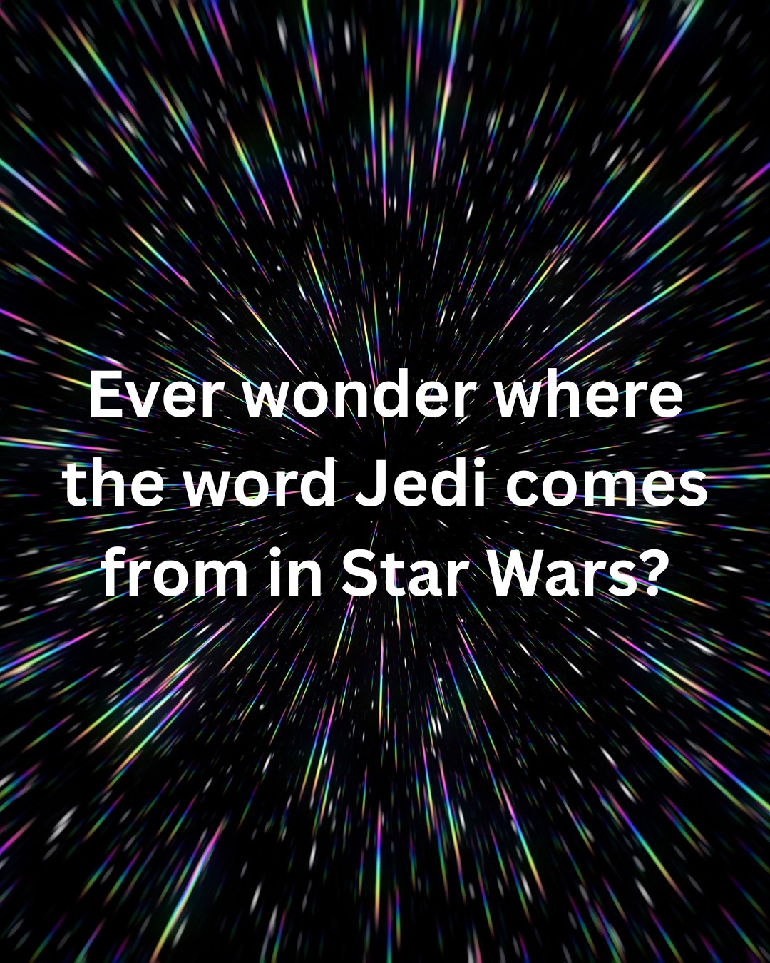 Ever wondered where the word ‘Jedi’ comes from? 🌠
George Lucas pulled it from the Japanese word ‘jidaigeki’ (時代劇) — which literally means “period drama.” These were films about wandering samurai, strict honor codes, and moral struggles.
Lucas was hugely inspired by Akira Kurosawa’s samurai films, so when he needed a name for his space monks with laser swords, Jedi was born. ⚔️✨
It’s a great example of how borrowing from another language can instantly give a made-up word depth, history, and resonance. The Jedi feel timeless because the word itself echoes a storytelling tradition that already is.
✨ Your turn: What’s a fantasy or sci-fi word you love the sound of?
#StarWars #Jedi #Linguistics #LanguageNerd #Worldbuilding #StorytellingMagic #JessBardin #YACommunity #WordsAreCool #FantasyBooks
