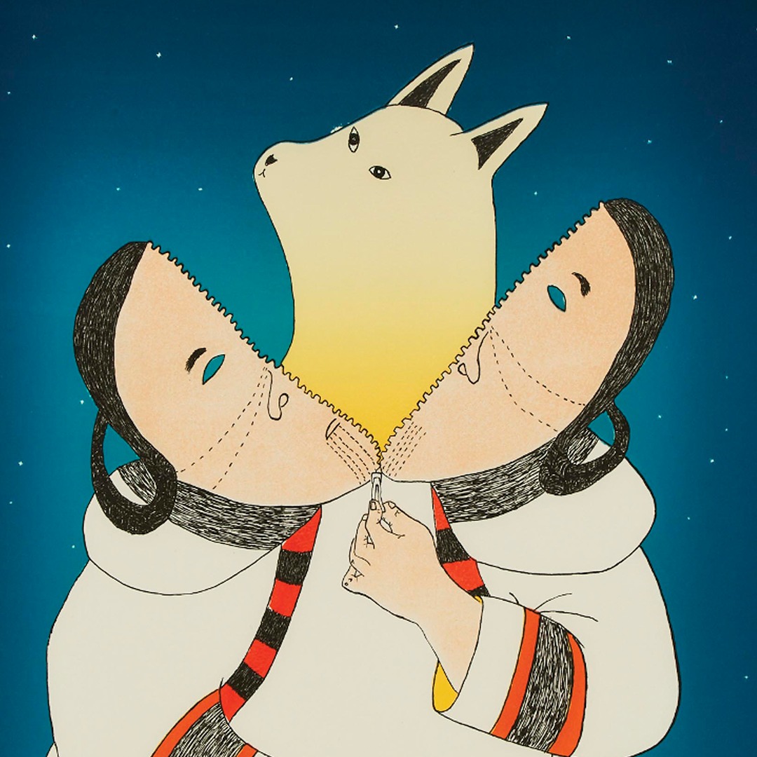 Enjoy a beautiful selection of prints by acclaimed #Inuit graphic artists and master #printmakers at Edgelands this Autumn!
🌟Check out our From Ice Flows to Shore: Tales from the Arctic Exhibition or get in touch with our team to explore the full Kinngait Collection & Archives to gain exclusive UK access to art direct from the Canadian Arctic 🌟
✨To Learn More :: Link in Bio ✨
.
.
.
.
.
🔹ᓂᖑᑯᓗ ᑏᕕ / Ningiukulu Teevee, Shaman Revealed (2007) © ᓂᖑᑯᓗ ᑏᕕ / Ningiukulu Teevee
▫️#inuitartist #inuitart #portrait #artistsofig #artprints #artcollector #artofinstagram #fineart #isleofgigha #edgelands #visitgigha #visitscotland #artUK #illustration #arctic #collectart #Kiviuq #printmaking #printdesign #giftideas #uniquegifts #natureart ▫️