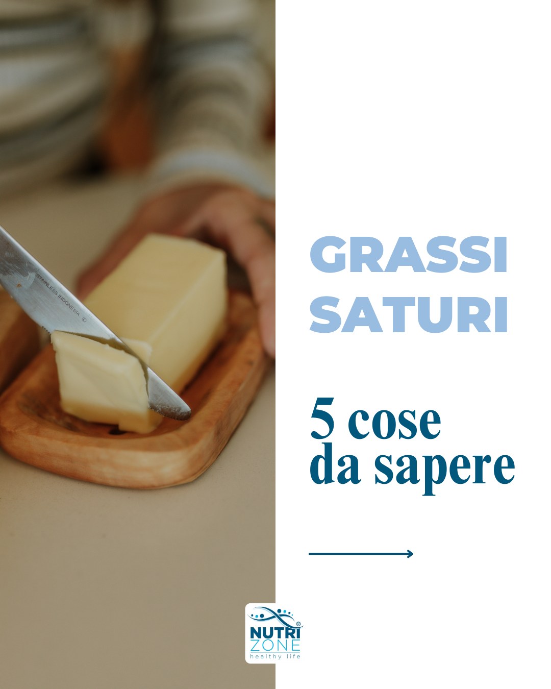 GRASSI SATURI: 5 cose da sapere 👇
Non tutti i grassi sono uguali: quelli saturi sono i maggiori responsabili delle patologie cardio-vascolari.
Le fonti animali sono le più ricche: carni grasse, insaccati e formaggi rappresentano la maggior parte dei grassi saturi della dieta. Ridurli significa proteggere cuore e metabolismo.
Il limite consigliato è circa il 10% delle calorie giornaliere: per una dieta di 2000 kcal significa non superare circa 22 g di grassi saturi al giorno. Superare costantemente questa soglia può aumentare il rischio cardiovascolare.
Altri tipi di grassi sono più salutari: olio extravergine d’oliva, frutta secca e olio di pesce non vanno eliminati e, anzi, vanno privilegiati.
Il contesto della dieta conta più del singolo nutriente: non si tratta di evitare a ogni costo i grassi saturi, ma cercare di bilanciarli e limitare gli eccessi quotidiani.
#teamNutriZone #nutrizone #nutrizione #nutrizionista #biologonutrizionista #biologobrescia #nutrizionistabrescia #biologonutrizionistabrescia #alimentazione #alimentazionesana #prevenzione #grassi #grassisaturi