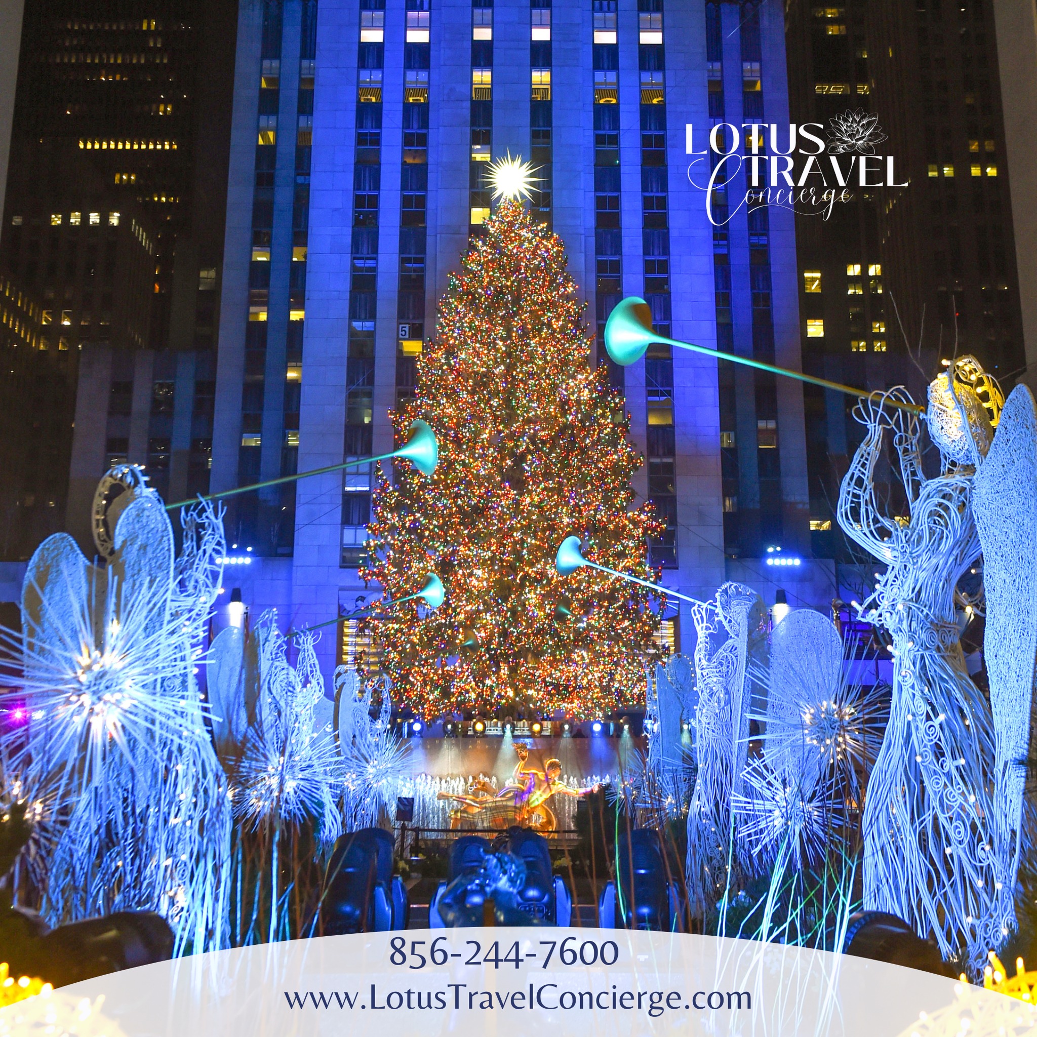 Ever dreamed of seeing the Rockefeller Center Christmas Tree Lighting up close? This holiday, do it in VIP style.
Travel in comfort, stay in luxury, and enjoy exclusive access to NYCโs top holiday experiencesโincluding the Rockettes Christmas Spectacular and a private outdoor viewing area at the 2025 Rockefeller Center Tree Lighting, away from the crowds.
Limited spots available. Book your VIP holiday escape now!
Schedule your complimentary consultation today! www.calendly.com/kslotustravel
#LuxuryHolidayTravel #NYCLuxuryExperience #VIPInNYC #NYCHolidayEscape #ExclusiveNYC #LuxuryTravelExperience #NYCGetaway #HolidayInStyle #JetSetNYC #LotusTravelConcierge