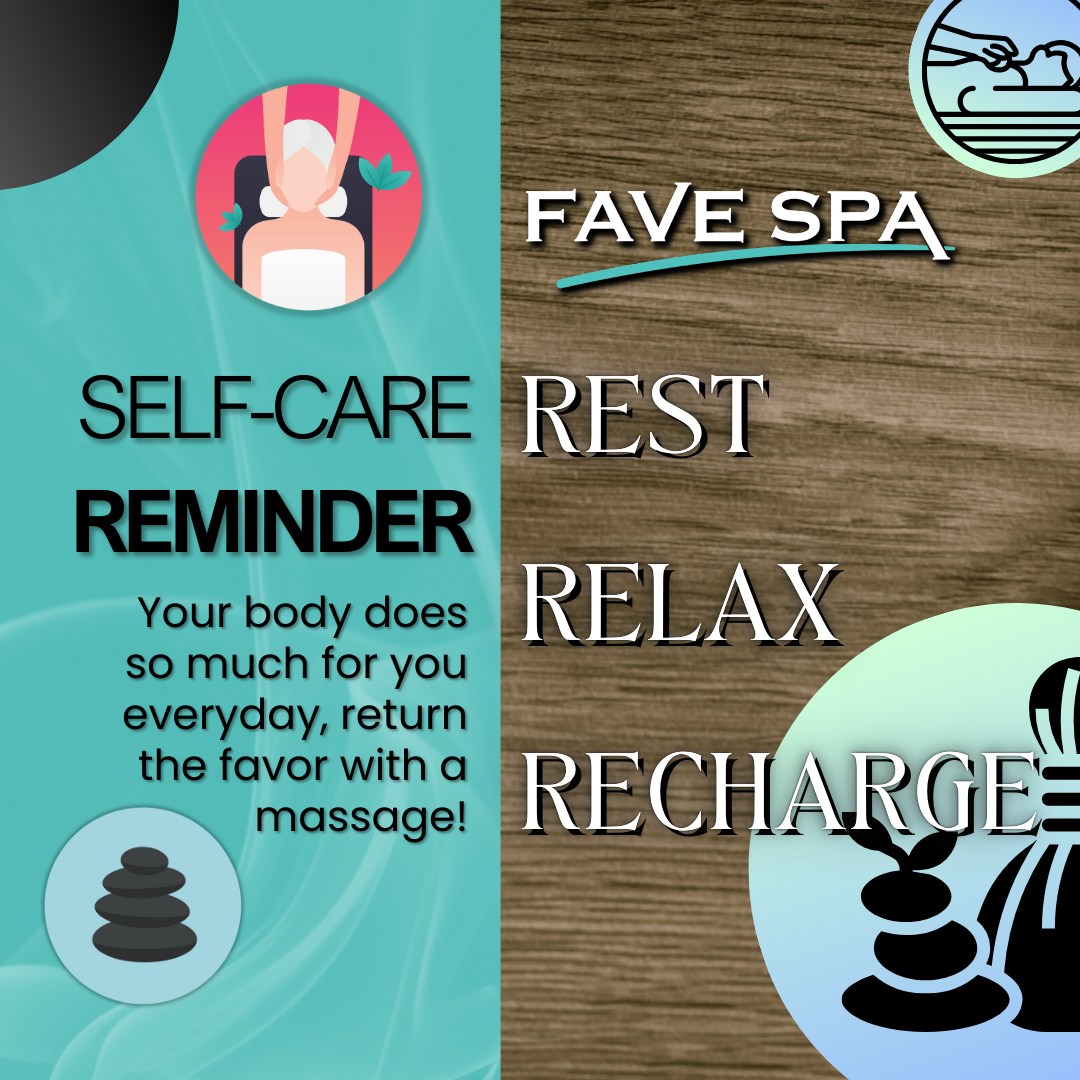 Self-care reminder, rest relax recharge. Your body does so much for you everyday, return the favor with a massage!
Indulge yourself in a rejuvenating session with our certified and well-loved therapists at an affordable price starting from $58/hr.
Call 62430441 or message us at https://wa.me/6587956578 for a session today!
Visit www.favespa.sg for more details!
We are at 56 New Upper Changi Road #01-1330 Singapore 461056 ❤️
.
#favespa #massagetherapy #massage #bedok #bedokmassage #changi #changimassage #sgpromo #goodmassage #sgspa #sgmassage #singapore #singaporegirl #sggirls #singaporecity #massagespa