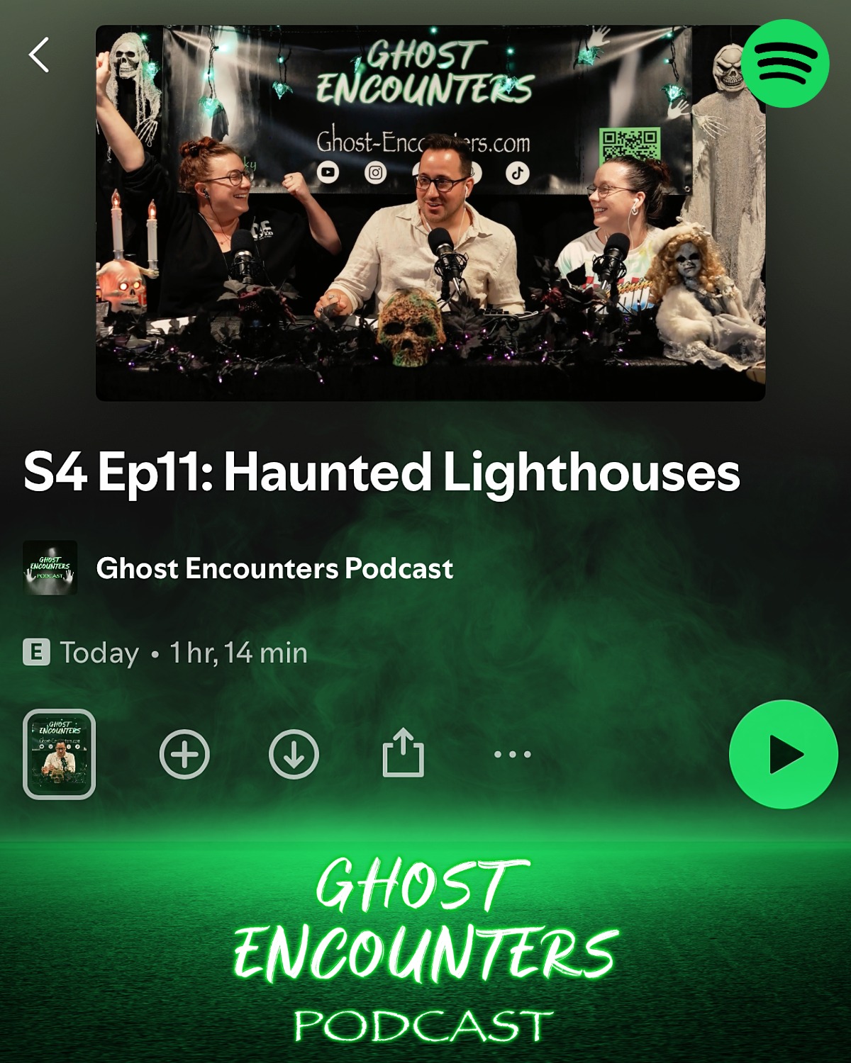 Listen to Ghost Encounters Podcast S4 Ep11: Haunted Lighthouses 💡🌊👻
Watch & Listen on @spotify
With @justintorok @jaybaltz45 @cabbagesandqueens
For centuries, lighthouses have stood as lonely sentinels along rocky coasts, guiding sailors to safety… and watching as countless others sank beneath the waves. From phantom keepers to chilling maritime legends, we step into the fog and climb the towers of haunted lighthouses.
Want AD-FREE episodes, early access, discounted merch, bonus content, and more! Then become a Spooky VIP! Visit: https://www.patreon.com/GhostEncountersPodcast
Visit the Spooky Shop for Ghost Encounters Podcast merch! Visit our website and click on Spooky Shop! www.Ghost-Encounters.com
Send spooky Fan Stories to GhostEncountersStories@gmail.com
Sponsored By @ghostmarketingco @colonysb
#ghostencounters #podcast #stayspooky #spotify #haunted #paranormal #ghosts #horror #lighthouse #staugustinelighthouse #tybeeisland #boonisland #beach #Ships