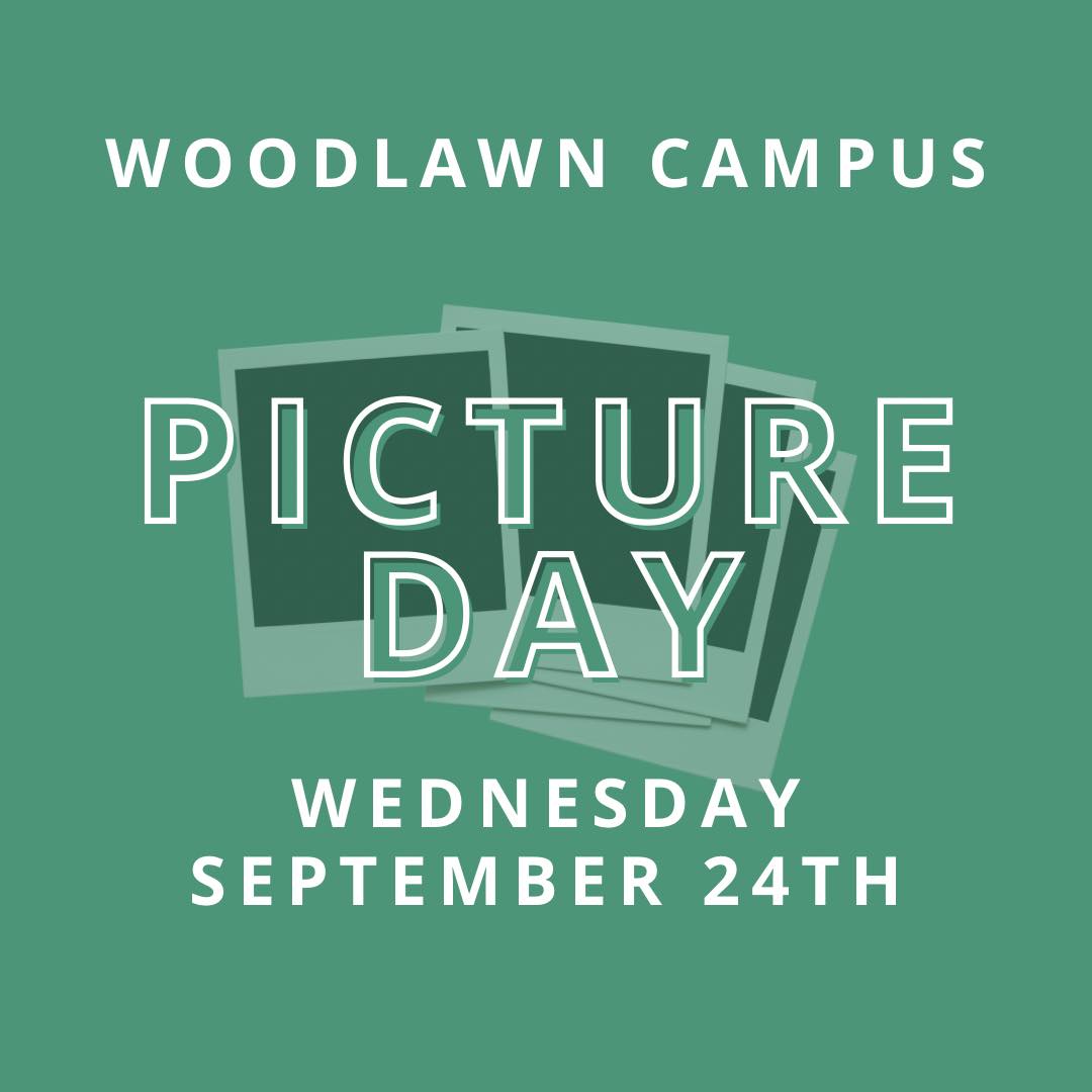Save the date, Woodlawn families!
📷 Picture Day: September 24th