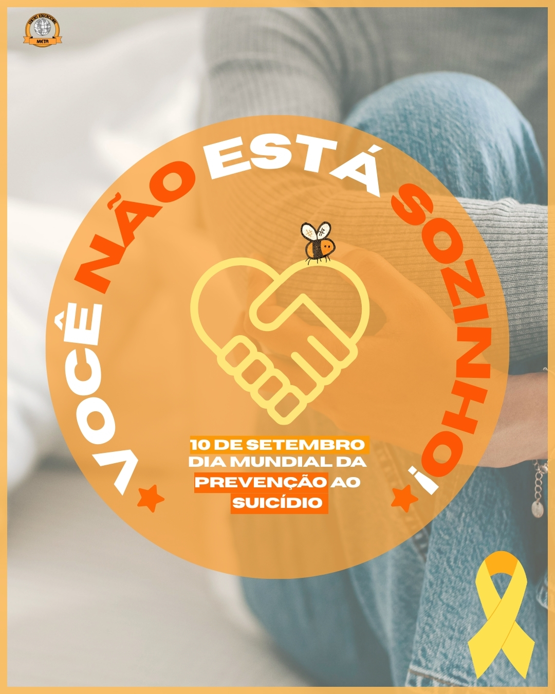 Hoje é o Dia Mundial da Prevenção ao Suicídio, uma data que nos convida a refletir sobre a importância do cuidado com a saúde mental. Falar sobre nossos sentimentos e dificuldades é um passo essencial para aliviar o peso das preocupações e encontrar apoio.
Queremos lembrar a todos os alunos que a escola é um espaço seguro, onde vocês podem se sentir à vontade para conversar com os funcionários e responsáveis sempre que algo estiver incomodando. Compartilhar o que sentimos não é sinal de fraqueza, mas sim de coragem.
Cuidar da mente é tão importante quanto cuidar do corpo. Juntos, podemos criar uma rede de apoio, escuta e acolhimento. Você não está sozinho! 💛🐝