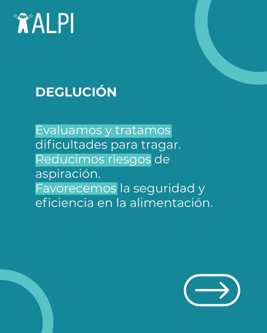 En ALPI contamos con consultorios externos de Fonoaudiología, donde brindamos atención ambulatoria y personalizada a pacientes con enfermedades neurológicas como ACV, Parkinson, Esclerosis Múltiple y Traumatismos de cráneo, entre otras.
A través de la intervención en el habla, deglución, lenguaje y funciones cognitivas, buscamos mejorar la comunicación, la seguridad en la alimentación y la calidad de vida de cada una de las personas que recibe tratamiento. 💙
📍 Soler 3945, CABA
📞 (011) 4839-7700
📲 +54 911-3332-9926
✉️ turnos@alpi.org.ar
#ALPI #ConsultoriosExternos #Fonoaudiología #Rehabilitación #Lenguaje #Deglución #Habla #FuncionesCognitivas #Salud #Neurorehabilitación