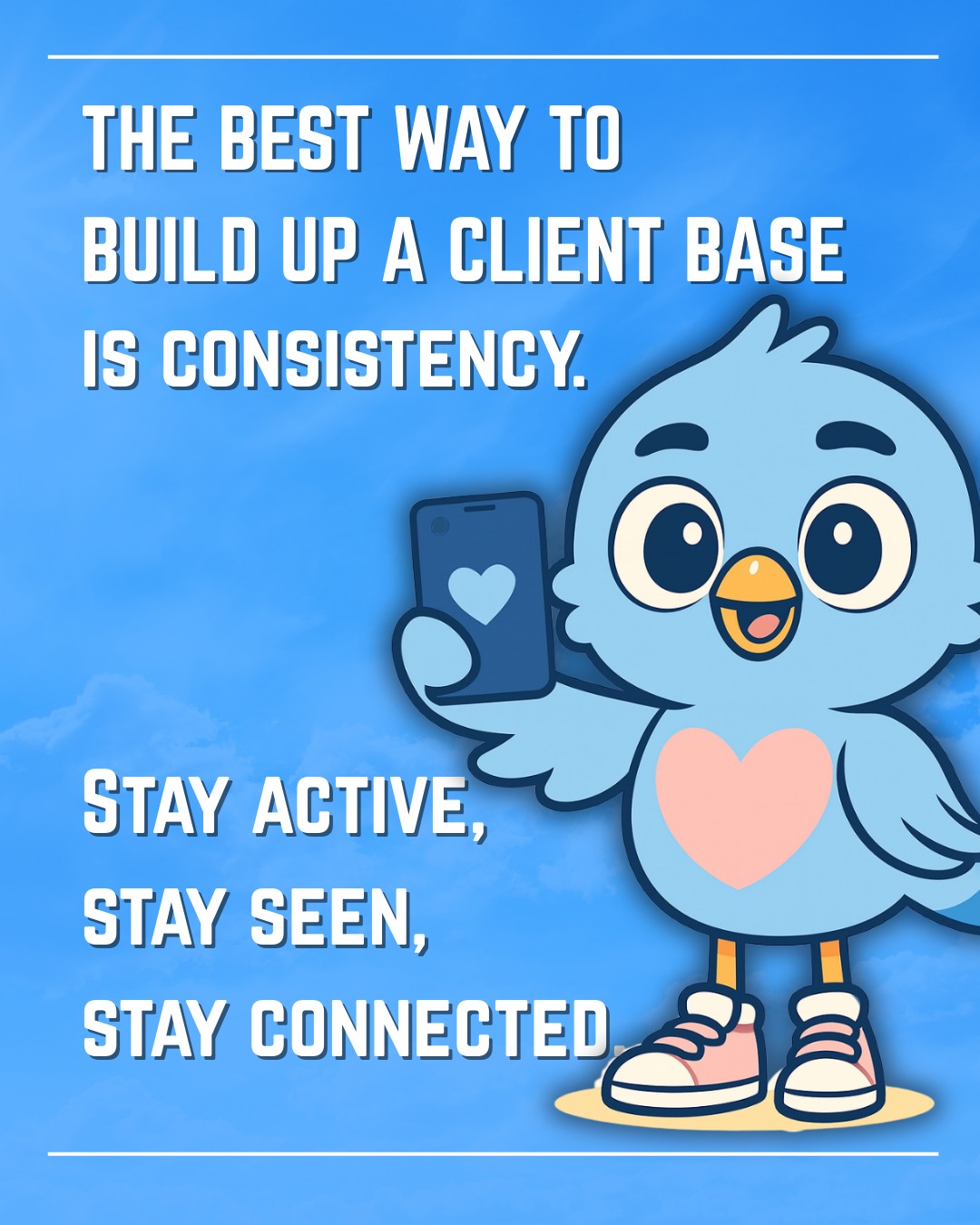 The best way to build a client base? Show up. Be consistent. Add value. Skye’s watching… 👀
#SkylarkSocial #SocialMediaTips