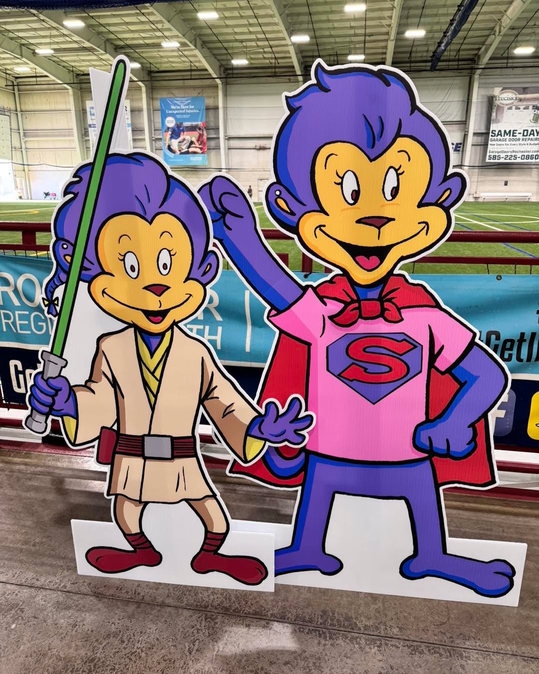 The crew is here ready to transform Total Sports Experience into Flower City Comic Con for the weekend! #roc #fc32025 #experiencefc3 #fc3 #WhereItAllComesTogether