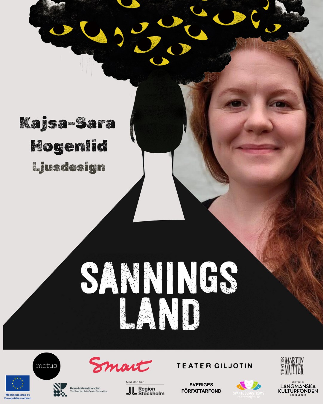 Vi fortsätter vår presentation med Kajsa-Sara Hogenlid! 🎭 ✨
@motusdansteater
♥️Vem är du?
Kajsa-Sara Hogenlid heter jag. Jag är ljusdesigner, utbildad vid Stockholms Konstnärliga Högskola. Jag gick ut ljusdesignlinjen 2024, så rätt nykläckt fortfarande. Teater och scenkonst har funnits med mig sedan jag var liten. Började med att stå på scen och har succesivt gått över till att vara bakom med det visuella, även om jag är på scenen i mindre projekt då och då. Kärleken till det visuella och ljuset tog överhanden. Och nu är jag här.
♥️Vad gör du i det här projektet?
Jag gör ljusdesignen till Sanningsland och kommer vara med som körtekniker både i Stockholm och när den åker i väg på turné till Örebro.
♥️Är det något du tycker är särskilt roligt med just den här produktionen?
Det som drog mig till produktion var texten. Första gången jag läste texten gav den mig starka visuella bilder, från rummet och ljuset till rörelsen hos skådespelare. Det jag tycker är extra roligt att är att vi leker med absurdism och realism på en och samma gång. Kom och se föreställningen så kommer du förstå!
📍Teater Giljotin i Stockholm
📅 23 sep – 1 okt
📍Teater Martin Mutter i Örebro
📅 7-11 oktober.
🔗 Mer info och biljettlänkar i bio.
Projektet genomförs med stöd av :
EU-kommissionen - Projektet medfinansieras av Europeiska Unionen
Konstnärsnämnden
Med stöd av Region Stockholm
Svante Bergströms Teaterstiftelse
Längmanska Kulturfonden
Sveriges författarfond