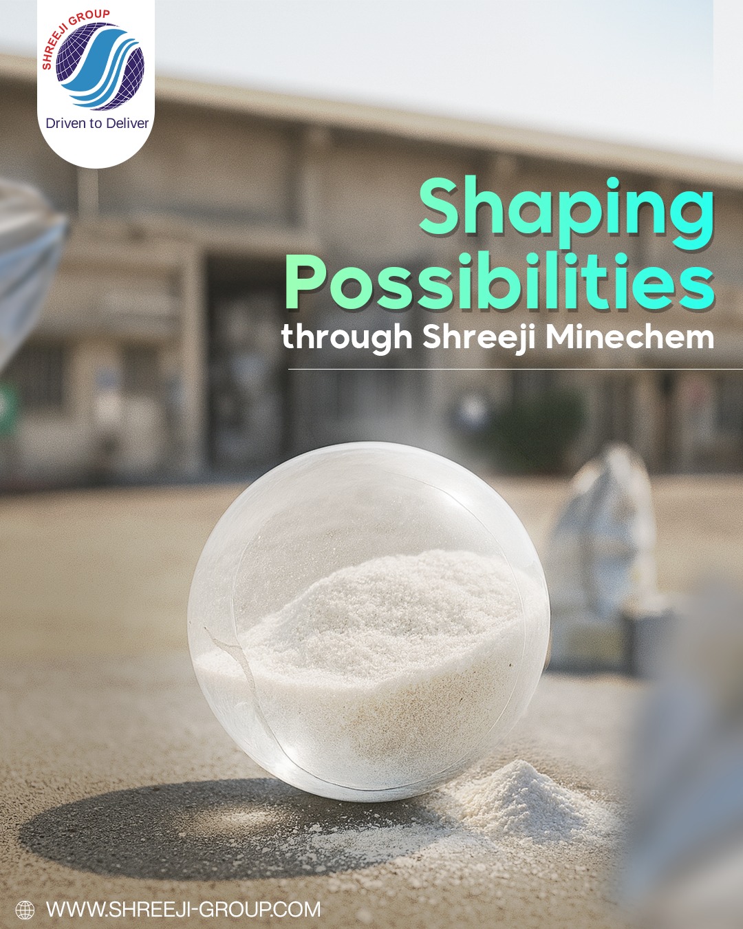 From raw minerals to refined quality, Shreeji Minechem adds strength and value to industries worldwide. This festive season, we continue to shape opportunities with purity and trust, building a brighter tomorrow with every grain we deliver.
- - - - -
Website: www.shreeji-group.com
Mobile: +91 9719912323.
Email: marketing@shreeji-group.com
- - - - -
#ShreejiGroup #FestiveGrowth #TrustedQuality #MineralStrength #DrivenToDeliver