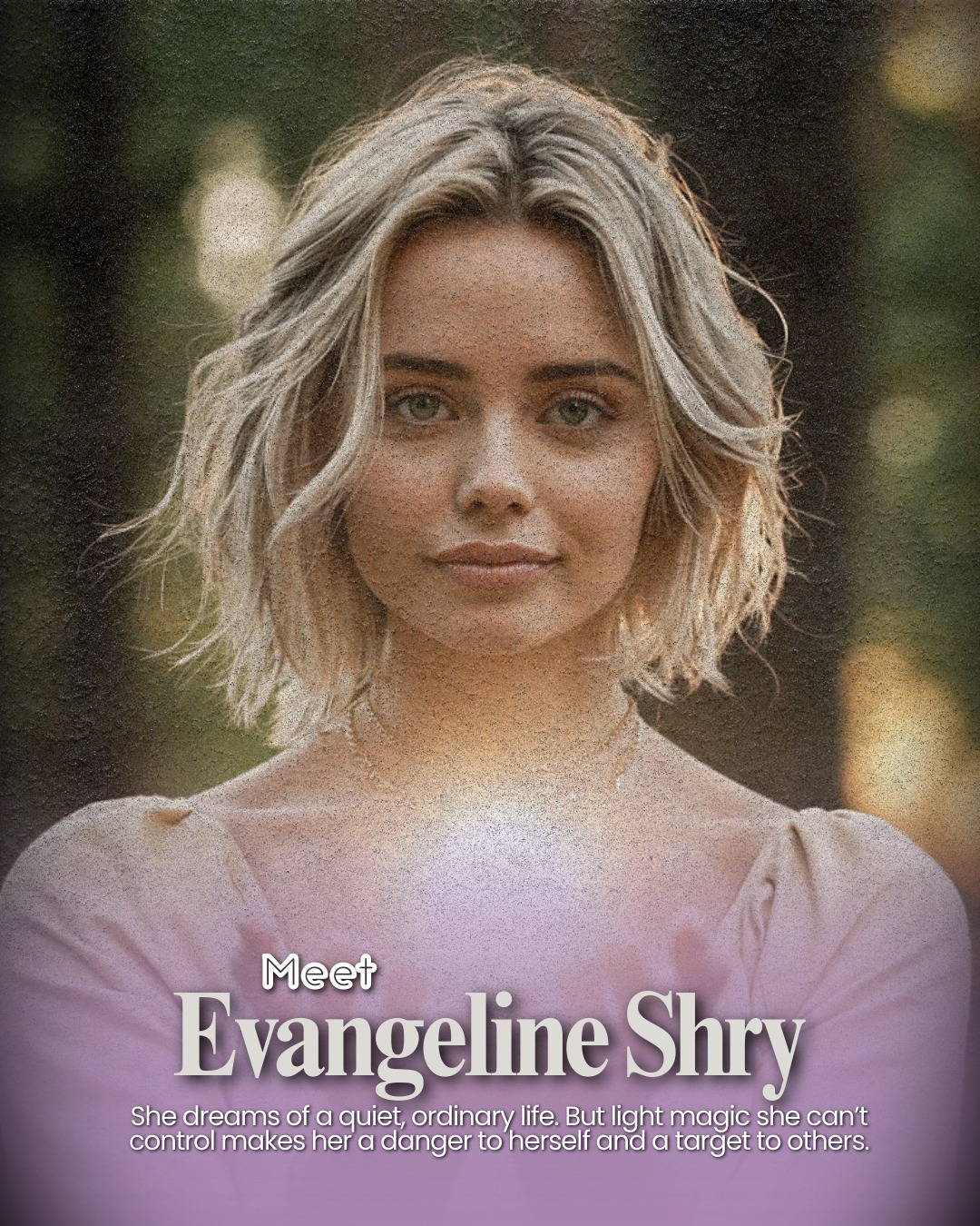 ✨ Character Spotlight: Evangeline Shry ✨
She only ever wanted an ordinary life… but light magic doesn’t let her stay hidden for long.
Loyal, selfless, and burdened with guilt that isn’t always hers, Evangeline is the kind of heroine who would sacrifice herself before risking the people she loves. 💫
⚔️ Will her magic be her downfall, or the very thing that saves her?
🔥 Forged by Flames and Fury (Between Shadows & Light, Book 1) is available now for pre-order! Don’t miss the beginning of this epic romantasy.
📖 Pre-order today and step into a world of shadows, light, and unstoppable magic.
#ForgedByFlamesAndFury #BetweenShadowsAndLight #RachelHetrick #RomantasyReads #Bookstagram #CharacterSpotlight #PreOrderNow