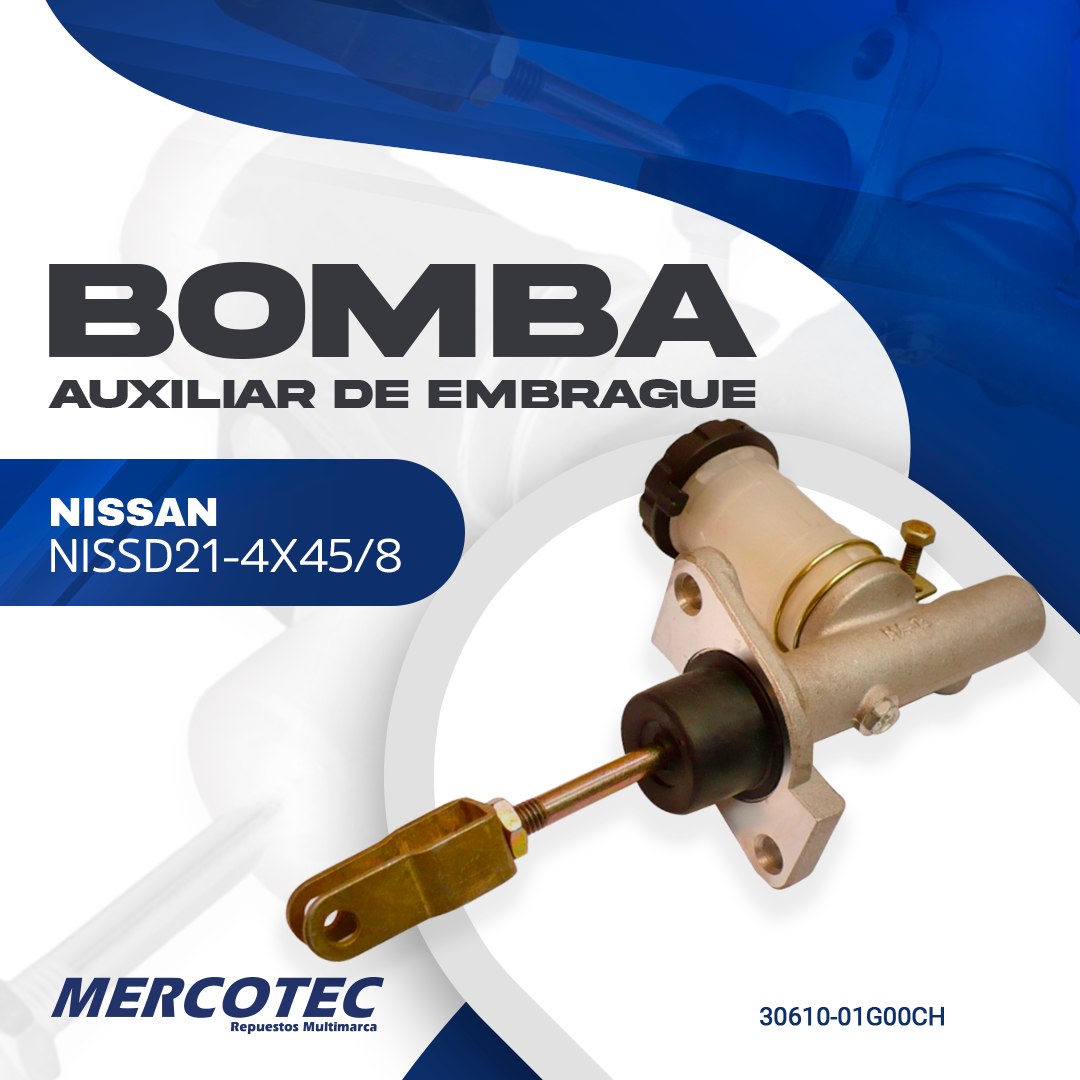 Una bomba de embrague te garantiza un cambio de marchas sin problemas ni esfuerzos bruscos.
En Mercotec tenemos un amplio catálogo para distintas marcas y modelos 🚗
.
.
.
#Mercotec #GarantiayCalidad #Pastillasdefreno