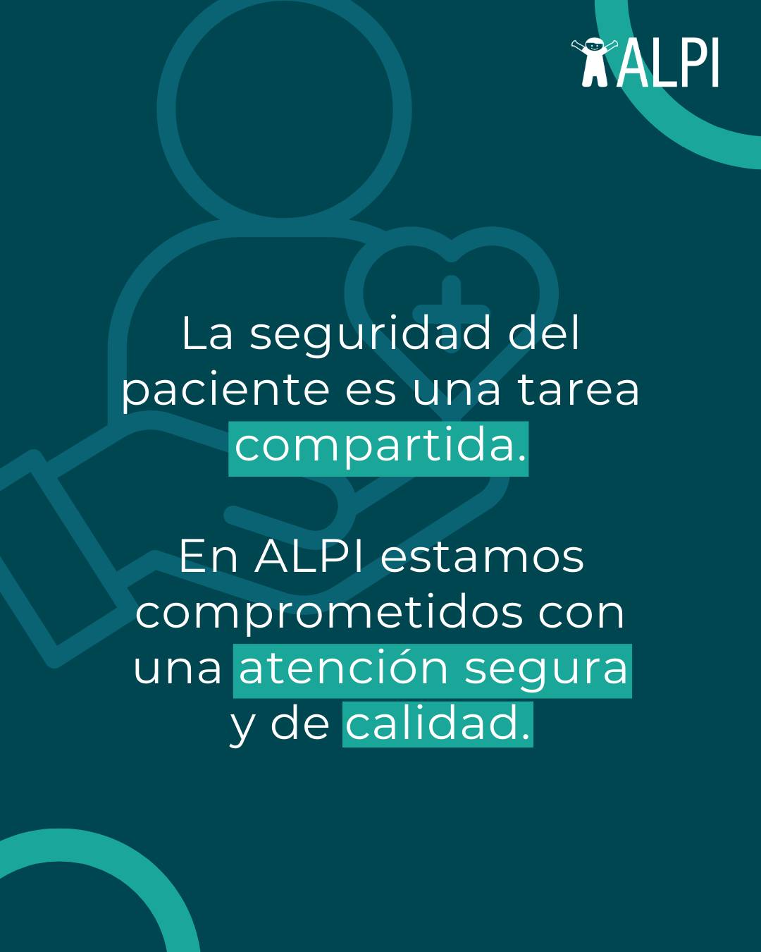 Hoy, en el Día Mundial de la Seguridad del Paciente, nos unimos para destacar la importancia de garantizar un entorno seguro y confiable para todas las personas que atendemos. 🏥💙
La OMS declaró la década 2021-2030 como la Década de la Seguridad del Paciente, recordándonos que este compromiso es global y sostenido en el tiempo.
En ALPI, trabajamos cada día en la implementación de prácticas y protocolos que promuevan la seguridad, el bienestar y la confianza en cada uno de nuestros servicios. La seguridad de quienes se encuentran hospitalizados es nuestra prioridad, y juntos seguimos mejorando la calidad de atención en todo momento.
¡Cuidar a nuestros pacientes es nuestro mayor compromiso!
📍 Soler 3945, CABA
📞 (011) 4839-7700
📲 +54 911-3332-9926
#DíaMundialDeLaSeguridadDelPaciente #SeguridadDelPaciente #ALPI #CuidamosLoMásImportante