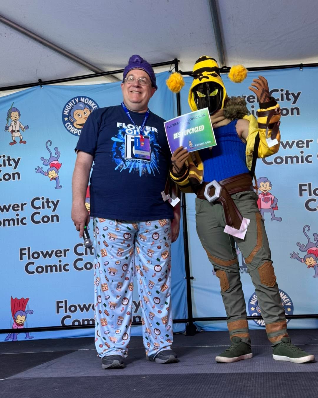 More of our cosplay winners from tonight! Thank you everyone for getting up on stage and having an amazing time! #cosplay #roc #fc32025 #experiencefc3 #fc3 #WhereItAllComesTogether