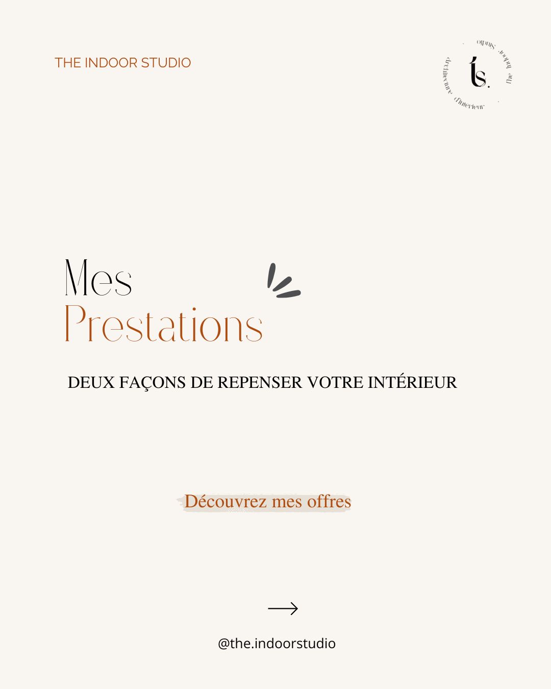 . Découvrez mes prestations . 🤎
Je vous propose 2 façons de repenser votre intérieur - 2 offres complémentaires pour vous accompagner dans votre projet. ✨
- Modélisation 3D : pour visualiser vos espaces avant travaux et tester différentes ambiances.
- Aménagement & Décoration : pour transformer votre intérieur sur-mesure, du sol au plafond (hors gestion des travaux).
Que vous ayez besoin d’une première vision claire ou d’un projet personnalisé, je vous aide à créer un intérieur fonctionnel, harmonieux et adapté à votre mode de vie.
📩 Contactez-moi en MP, par mail ou réservez votre appel découverte 😊
#prestations #architectedintérieur #home #décoration #architecturedintérieur #interiordesign #designdinterieur #design #interieur #bienêtre #amenagement #espaces #decoratricedinterieur #agencement #sketchup3d #decoratrice #amenagementinterieur #bordeaux