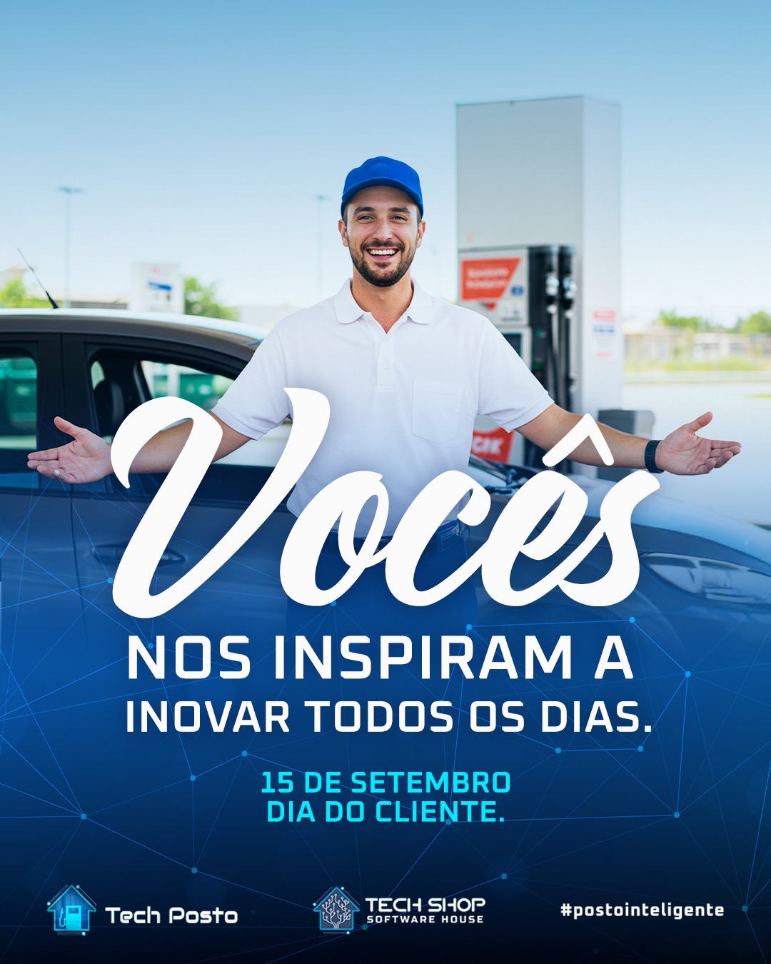 Hoje é dia de agradecer a quem está no centro de tudo o que fazemos: nossos clientes! 🙌💼
Na TECH SHOP, cada solução desenvolvida, cada atualização e cada inovação nasce da confiança e da parceria de vocês. É por isso que seguimos firmes em nossa missão: transformar tecnologia em resultados para o seu negócio. 🚀✨
Feliz Dia do Cliente! Obrigado por caminhar conosco nessa jornada de crescimento. 💙
#DiaDoCliente #TechShop #GestãoInteligente #ParceriaQueTransforma