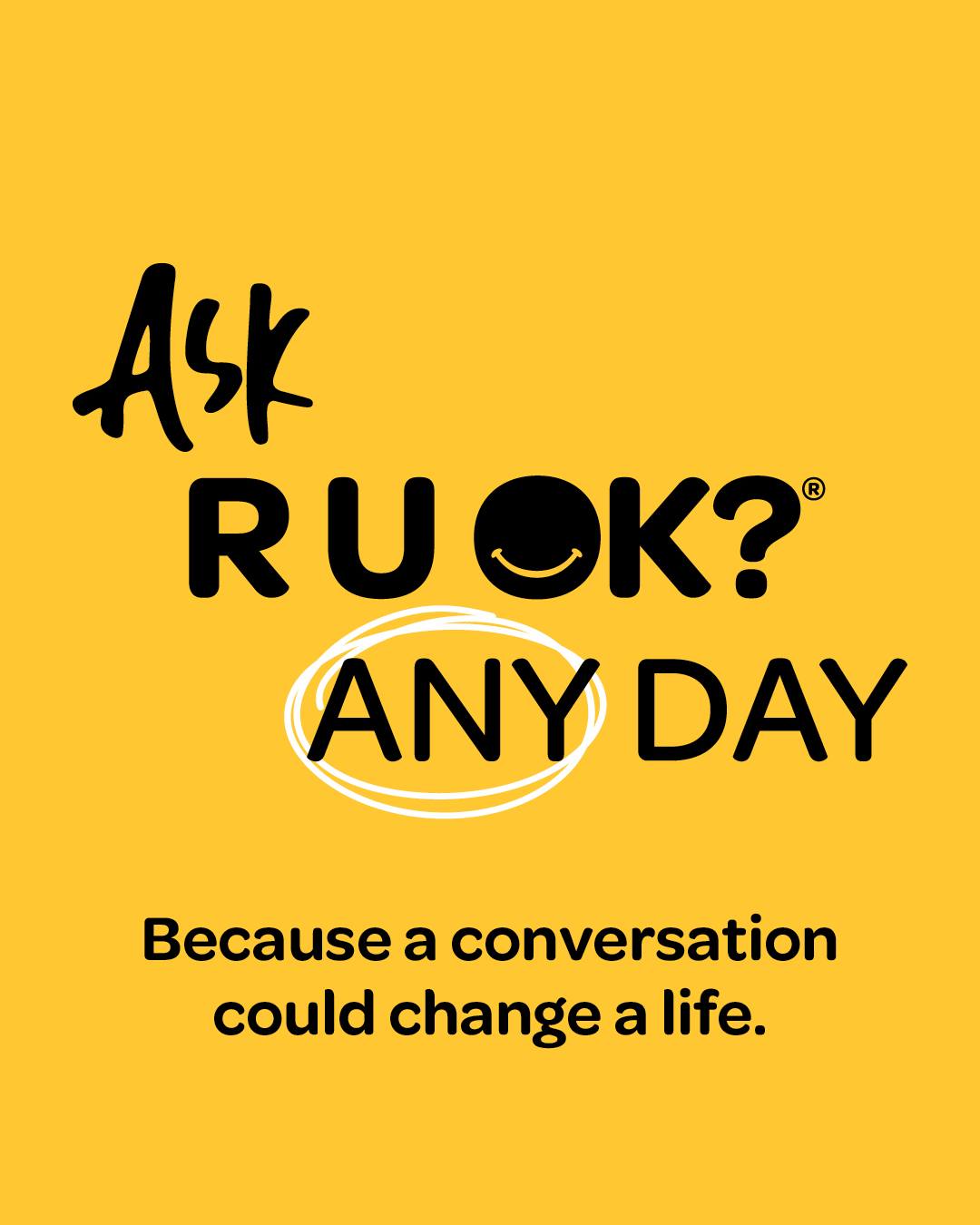 💛 Today is R U OK? Day 💛
May we be reminded that every day is the right day to check in.
A simple “How are you going?” could make all the difference. Let’s continue to look out for one another in our workplaces, families and community because a conversation really can change a life. 💬
@ruokanyday