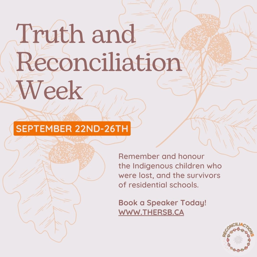 Let’s Walk the Path of Reconciliation Together 🧡
As we approach Truth and Reconciliation Week (September 22–26), we invite you to join us in honouring the Indigenous children who never made it home and supporting the survivors of residential schools.
This time of year is more than a date on the calendar—it’s a powerful reminder to reflect, learn, and take meaningful steps toward healing and reconciliation. September is a month of remembrance and education, highlighted by Orange Shirt Day and the National Day for Truth and Reconciliation.
We’re proud to work with Indigenous speakers who bring lived experiences and deep insight into the impacts of residential schools. Their voices are essential for creating real understanding and inspiring action.
If you’re organizing an event—this year or next—consider inviting one of our speakers. Their stories can help audiences connect, reflect, and engage with reconciliation in a meaningful way.
Visit our website to learn more and book a speaker. Together, we can continue to listen, learn, and grow. 🧡
Drop a 🧡 in the comments if you'd like more info!
#TruthAndReconciliation #ReconciliationInAction #OrangeShirtDay #IndigenousVoices #SpeakersBureau #LearnReflectAct