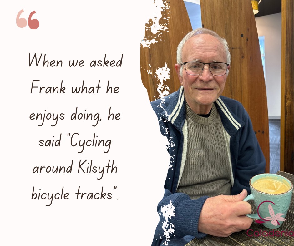 Dementia Action Week is a time to raise public awareness, to promote understanding and create more dementia friendly environments and communities. Here at Caladenia, we tick off those boxes! We provide social engagement, activities and support to our members living with dementia.
If you are, or you know someone living with dementia and would like to access our services, please do not hesitate to call on 9727 2222 or email caladenia@caladenia.com.au.
As part of Dementia Action Week here at Caladenia, we have asked our members a few questions over the past few weeks.
"Do you have a special memory you would like to share?"
“What’s something you’ve really enjoyed in life?"
"What have you enjoyed about today?" and/or
"If you could give one bit of advice to our younger generation, what would it be?". Over the week, you will see some of our wonderful members and their answers.
#DementiaActionWeek #caladeniadementiacare #livingwellwithdementia #abendintheroadnottheendoftheroad