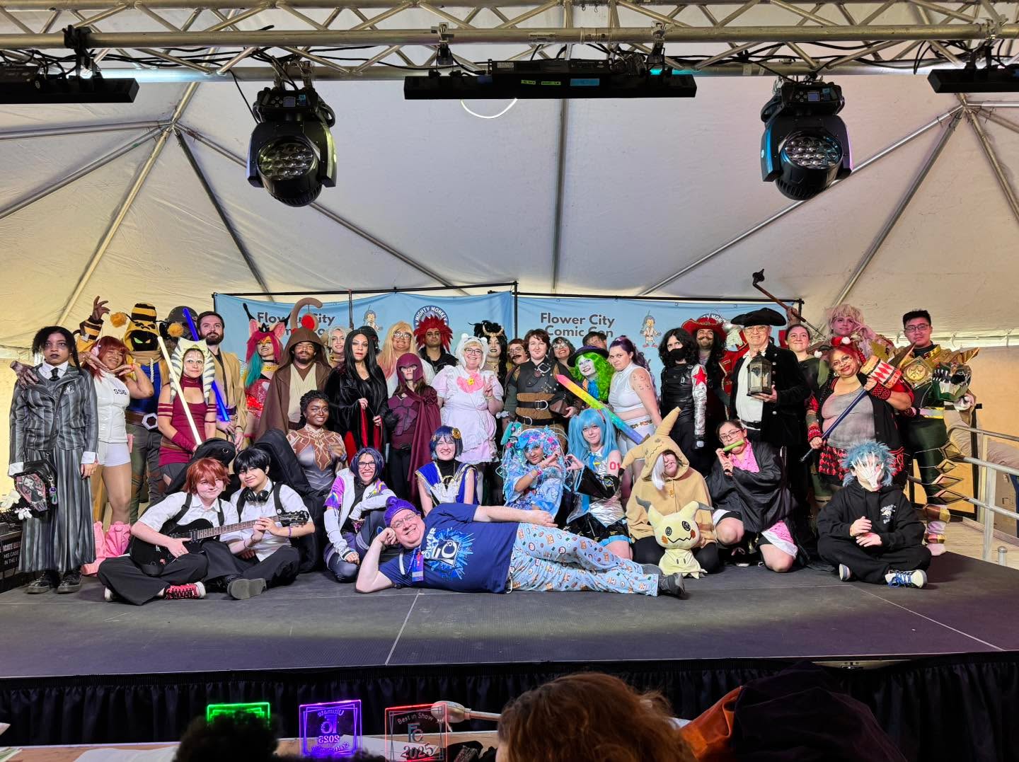 Thank you to everyone who participated in the cosplay contest! Everyone looked amazing and this is one of my favorite parts of the con! Sunday we’ll have the under 18 contest, and we’re looking forward to seeing what everyone brings tomorrow! #cosplay #roc #fc32025 #experiencefc3 #fc3 #WhereItAllComesTogether