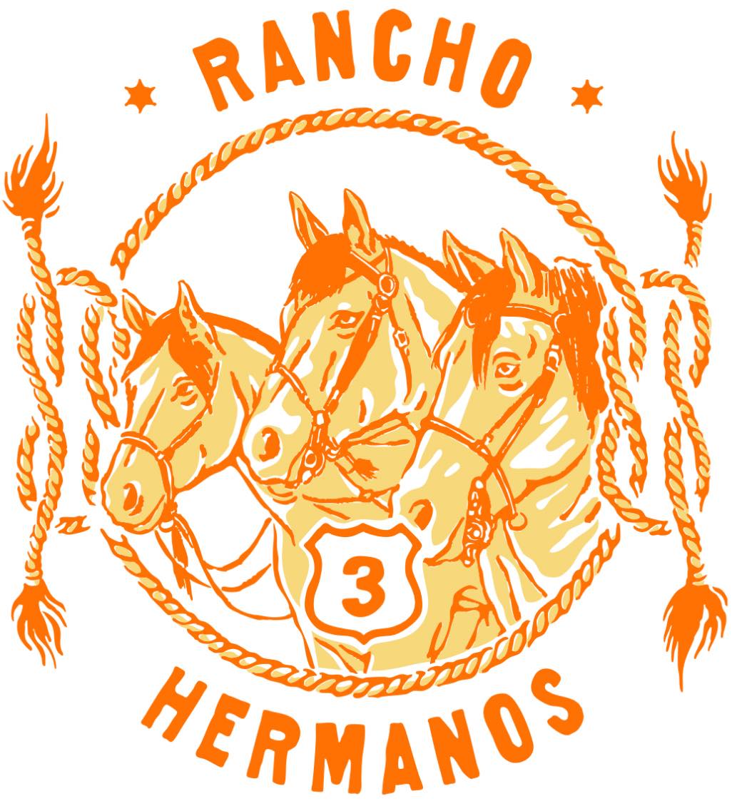 Rancho Tres Hermanos Logo Recoloring