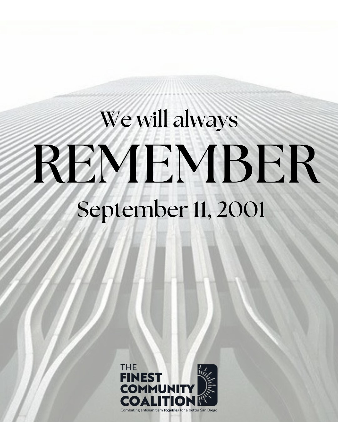 On this day, we remember the lives lost, the families forever changed, and the bravery that brought us together.
9/11 is a reminder of resilience, courage, and unity.