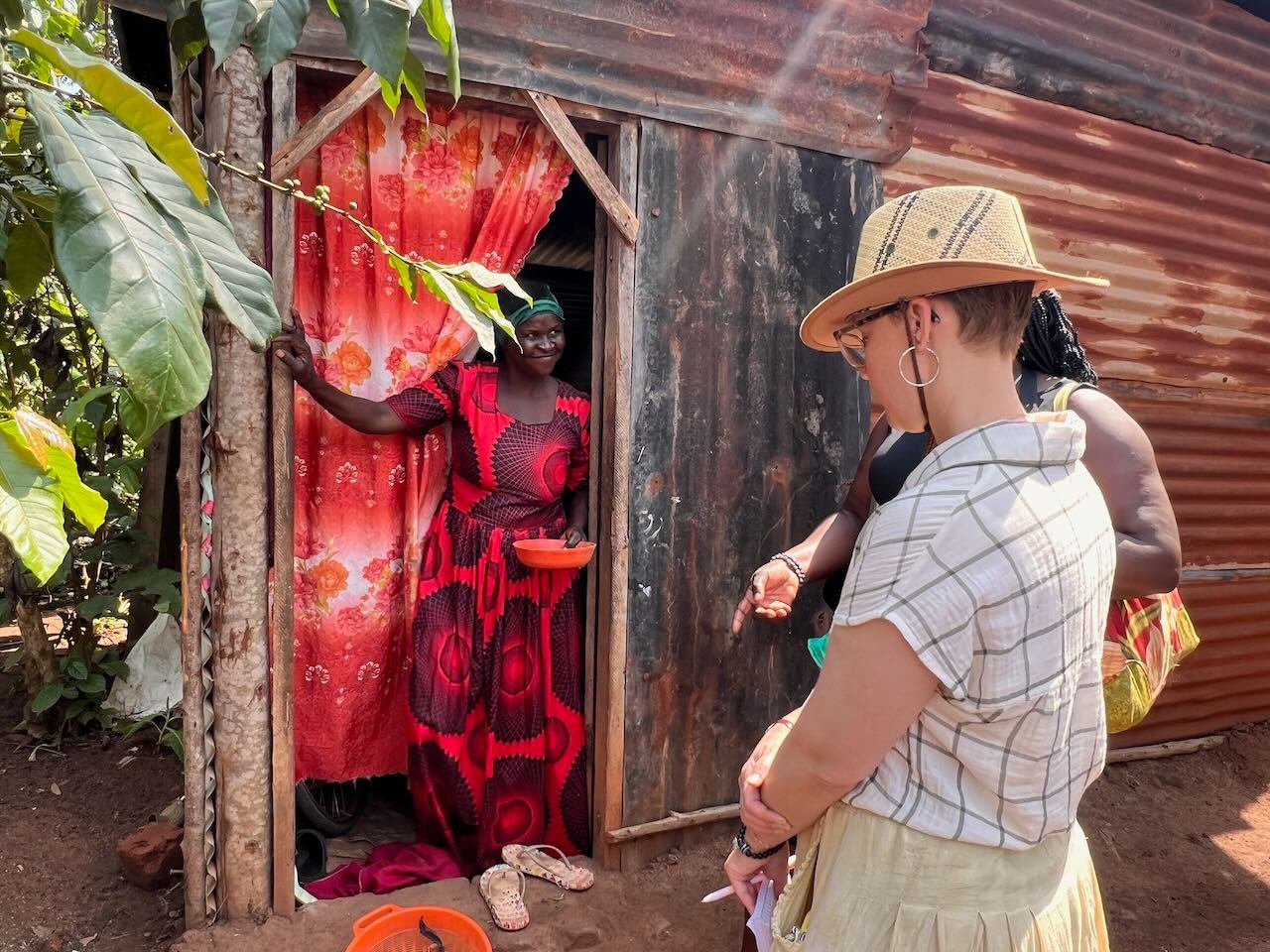 Nabukalu Zamu is a member of Kakuuto Development Initiative (KADI)'s savings group, which is helping her save money to move from her brother's property and buy her own land. Over the past two years, she has been planting a robust garden to grow food she can sell and to feed herself and her children. She grows beans, tomatoes, spinach (skumawiki), and sesame (sim sim). Through her dedication to these endeavors, she has saved over $700 and has nearly enough to buy her own small plot of land!
