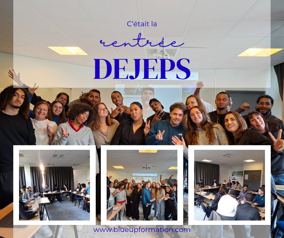 C'était aussi la rentrée DEJEPS! De "bons moments d'échanges entre humour, sérieux et expressions à l'envers" selon Anissa, l'une de nos nouvelles stagiaires ; nos 3 jours de rentrée sur Paris ont permis au groupe de se former. Maintenant, à nous de jouer pour maintenir cette dynamique positive!
#dejeps #FormationProfessionnelle #formationenligne