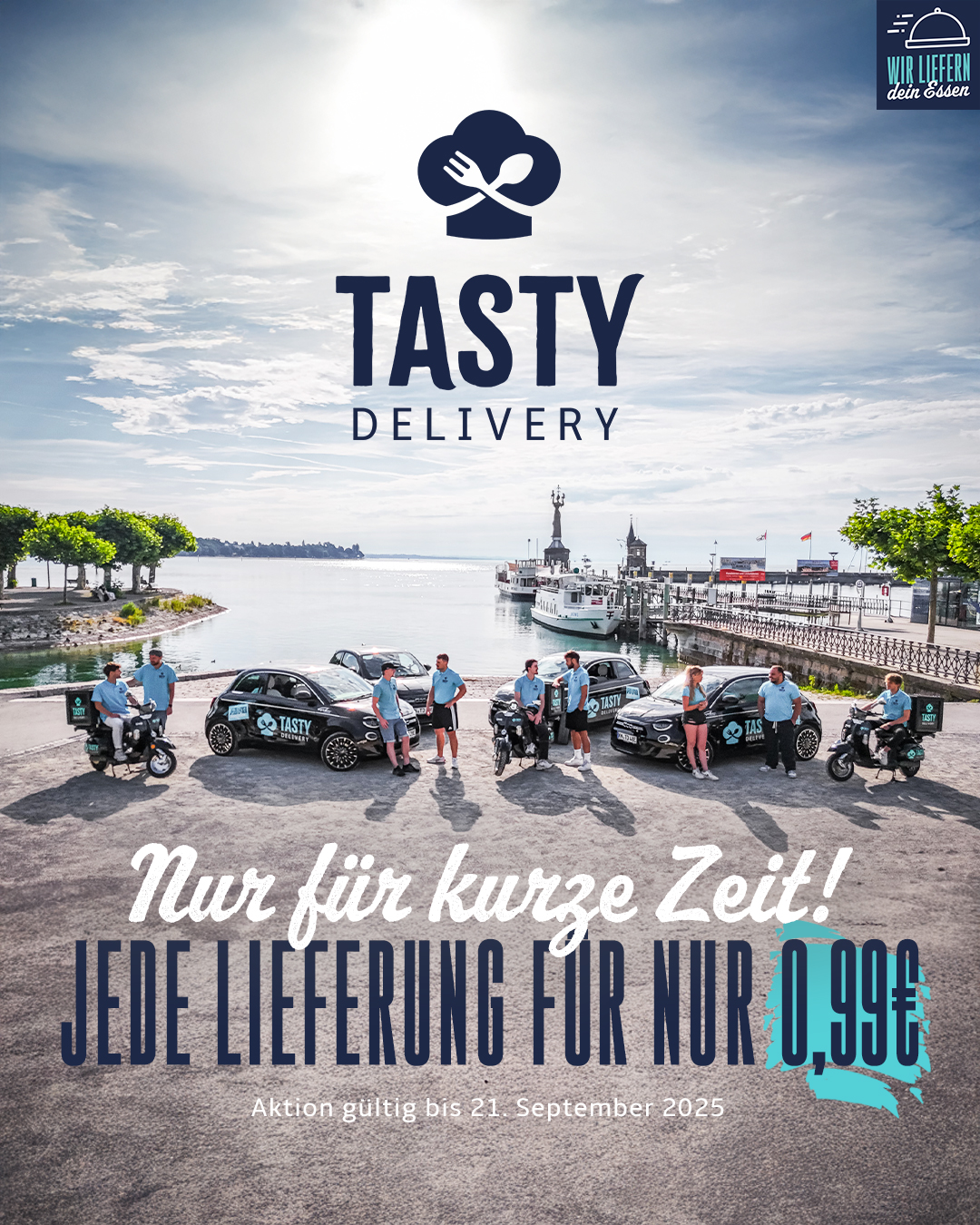 🚀 Nur für kurze Zeit! Lieferung für nur 0,99 € 🤩
Egal worauf Ihr Lust habt – Eure Lieblingsgerichte kommen jetzt fast kostenlos zu Euch nach Hause. 🍔🍕 Schnell sein lohnt sich – die Aktion läuft nur für kurze Zeit!
👉 Bestellt jetzt & gönnt Euch den Genuss zum Mini-Preis!
www.tasty-delivery.de
#Deal #FoodDelivery #Aktion #Sparen #Lieferung #konstanz #bodensee #app #lieferservice #lieferdienst