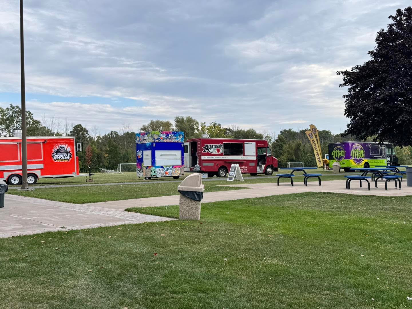 Food trucks are coming in, everyone’s getting setup! #roc #fc32025 #experiencefc3 #fc3 #WhereItAllComesTogether