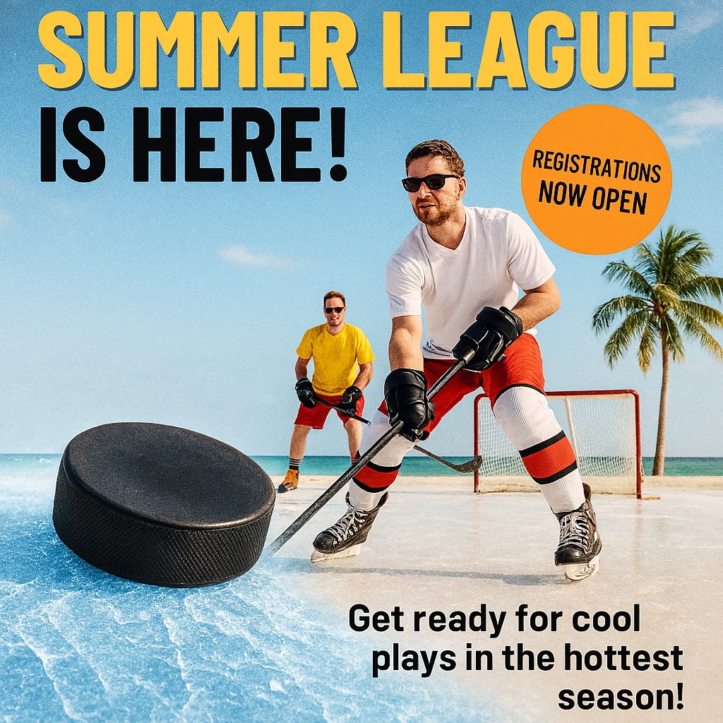🏒 Have you registered for Summer League yet?!?!?!
The rink’s heating up and we’re ready to roll! Registrations are officially OPEN — don’t miss your shot to join the action.
📅 Season Starts: 16 October
💸 Early Bird: $395 (closes 23 September)
💸 Full Cost: $495 (closes 7 October)
🕖 Game Nights: Thursdays at 7:15 & 8:25 PM
👉 Sign up now and skate into summer with us!
https://admin.esportsdesk.com/leagues/eventsV2.cfm?clientid=6894&leagueid=33199&fbclid=IwY2xjawMy9KdleHRuA2FlbQIxMABicmlkETFqbFVZYnI5R0ZLZk9GUVVaAR6Hw6EwUpWRurG1dgbNECvBU_qZg7ZQZPAlcujaTWhPQlRAAi9Cjm7VSD6Wlg_aem_2hseG3ST37FTogoqfagtuA
#WIHASummerLeague #icehockeynz #SkateIntoSummer #wellingtonhockey #thursdaynighthockey
