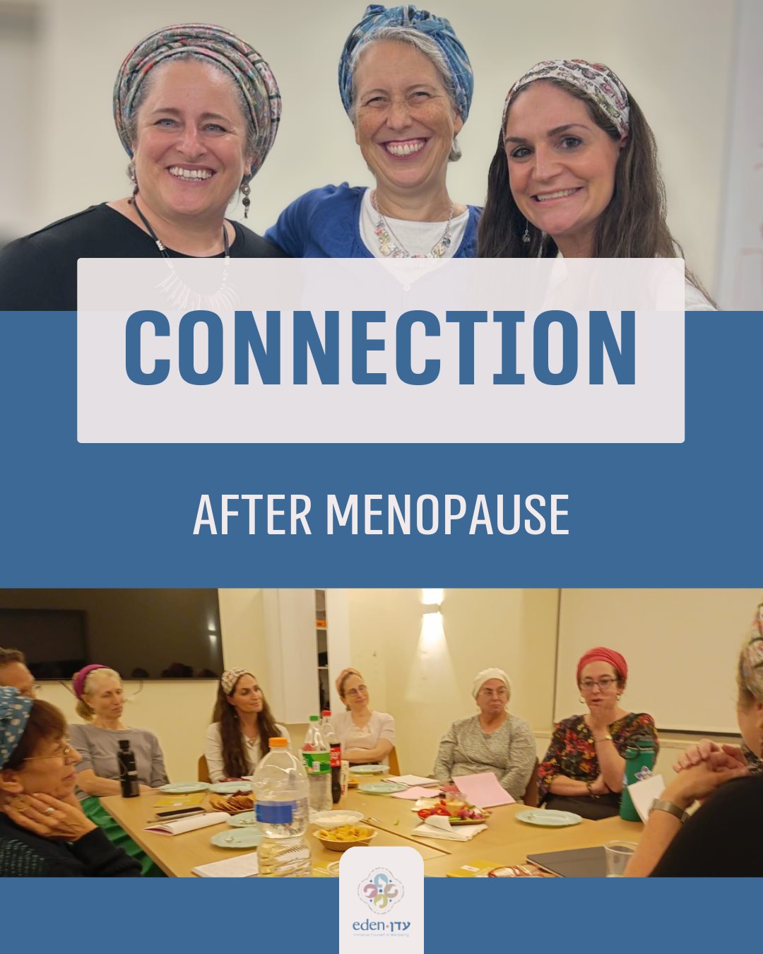 Connection is vital in all stages of life!
Recently, @gabriellehodes Gabrielle Hodes led an event launching our new series exploring the different aspects of menopause.
Together, these women created a supportive environment filled with connection, conversation, and learning.
#Torah #Menopause #Spirituality #Jewish #JewishWomen