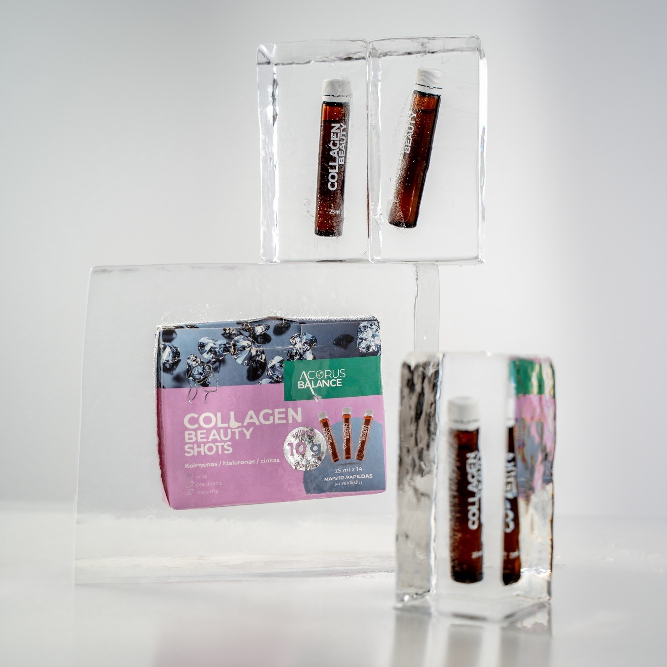 Kāpēc izvēlēties Collagen Beauty Shots?
🍊Biotīns palīdz uzturēt ādas un matu veselību.
🍊Cinks palīdz saglabāt veselus matus, ādu un nagus.
🍊Cinks un C vitamīns aizsargā šūnas pret oksidatīvo stresu.
🍊C vitamīns veicina normālu kolagēna veidošanos – svarīgu asinsvadu, kaulu, skrimšļu, ādas, zobu un smaganu veselībai.
Ir pieejamas paciņas ar 14 gab. vai 28 gab. (ar apelsīnu garšu)
Izvēlies sev piemērotāko! 😍