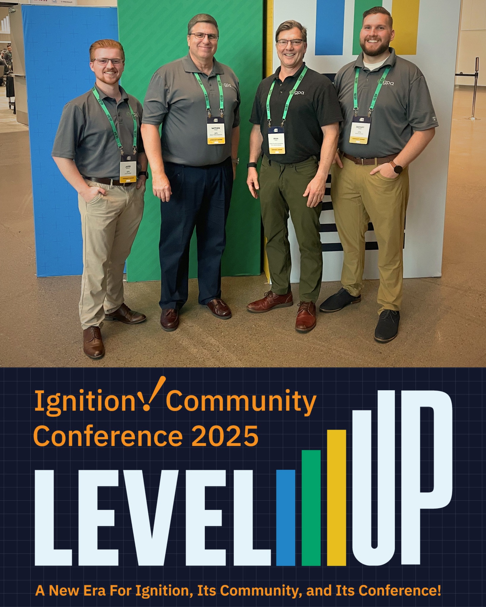GPA had an incredible experience at the Ignition Community Conference 2025! Our team connected with industry leaders and gained valuable insights into how Ignition is driving the future of industrial automation, OT cybersecurity, and manufacturing intelligence.
Thank you to @inductiveautomation for hosting a wonderful event! As an Ignition Premier Integrator, we’re proud to bring this knowledge back to our customers, applying advanced Ignition expertise to help manufacturers strengthen operations and accelerate digital transformation.
#ICCLevelUp #Ignition #PremierIntegrator #IndustrialAutomation #ManufacturingIntelligence #OTCybersecurity #DigitalTransformation #ICC2025