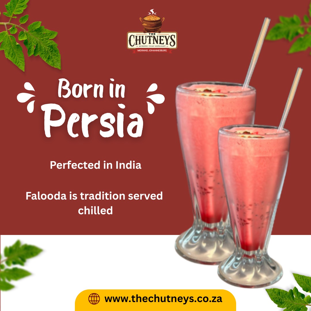 Born in Persia, perfected in India – Falooda is tradition served chilled.
A royal treat with Persian roots and an Indian twist, Falooda is more than a drink, it’s pure indulgence in a glass.
Savor it fresh at The Chutneys, Midrand!
Come sip into sweetness with us today!
Follow us on social media for more info👇
Insta - @thechutneysrestaurant https://www.instagram.com/thechutneysrestaurant?igsh=ZXo0bzg2ZHlwcWlh&utm_source=qr
Fb - https://www.facebook.com/thechutneys
Web - https://www.thechutneys.co.za
#TheChutneys #AuthenticIndianCuisine #TasteOfIndia #FoodLoversParadise #IndianFoodie #FoodiesOfJohannesburg #MidrandEats #falooda