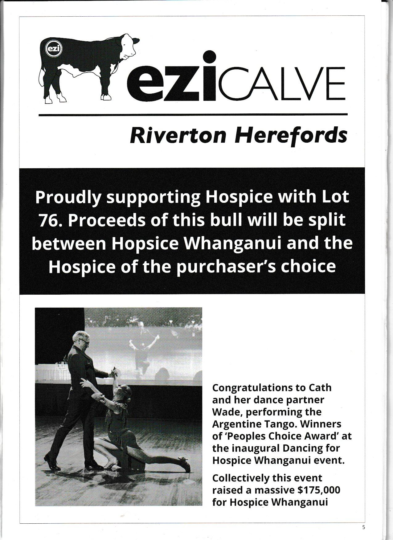 Farmers - Here's an opportunity to support your local Hospice
Riverton Ezicalve Herefords donate the proceeds from a bull to Hospice each year, this year it is Lot 76, an ezi bull (see previous post for what this means) with great EBVs and looks to match,
The sale is on at 12 noon this Thursday 18th, on-farm, 814 kauangaroa road, Whanganui, or online with @bidrnz : https://bidr.co.nz/auction/4839
See the bidr link for his photo, and click here for his EBVs: https://i4.abri.au/online/cgi-bin/
See the catalogue here: https://pivotdesign.co.nz/ebooks/2025/Riverton_Herefords/
@hospice_nz
@nzfarming
@hospice_whanganui
@arohanuihospice
@nzflllowernorthisland
@pgwlivestock
@nzherefords
#DairyBeef #nzfarming #nzherefords