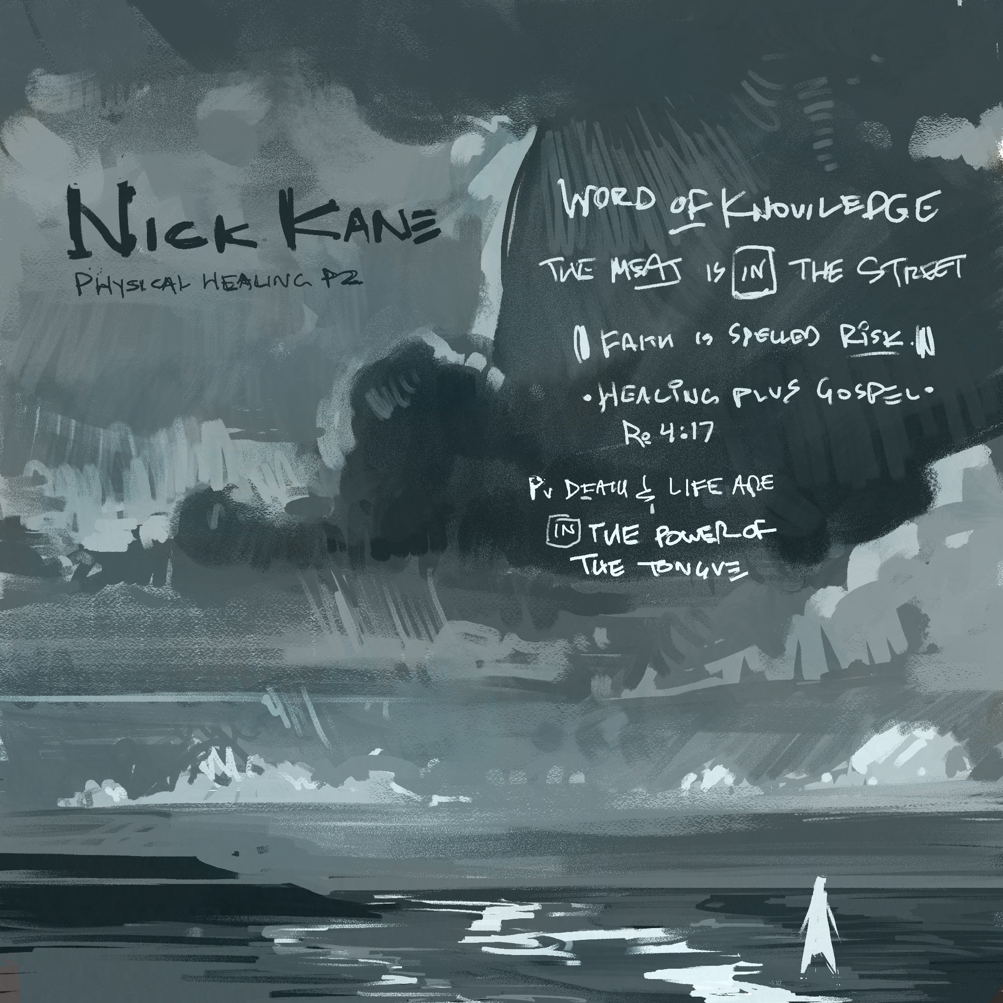 Notes and sketching from this past Sunday with @indyvineyardchurch. Pastor Nick @youth_pastor_nick sharing about physical healing in the scriptures and equipping the saints to do the work.
Proverbs (18:21) Life and death are in the power of the tongue
We can invite heaven or scorch the earth, in physical, emotional and spiritual ways.
Afterwards our sweet youth took activation and prayed for my wife over the phone who experienced a concussion over the weekend (she is improving).