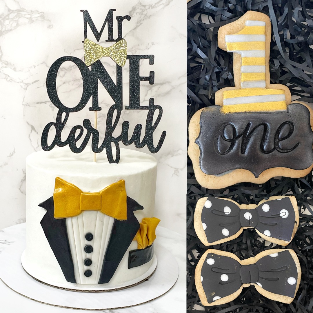 What’s better than turning 1️⃣? Turning Onederful! And a mom asked me to bring that theme to life for her son’s birthday! She requested a smash cake for her son and cookies for the guests—and while I don’t do the royal icing kind, I do make sugar cookies that taste even better, all dressed up with fondant.
I loved giving everything a fancy look while keeping it fun for a little man’s big day. Instead of going simple, I leaned into the theme with a striking black, white, and gold cake paired with matching cookies. Crowns, bow ties, and the number 1 tied it all together, making the dessert table feel festive, stylish, and totally unforgettable!
Make every milestone Onederful with sweet treats designed just for your celebration! 🎂🍪
Size/Flavor: Vanilla Smash Cake
Frosting: Vanilla Buttercream
Size/Flavor: 2 dozen sugar cookies
🌐 www.treatsbyallyson.com
IG: @treatsbyallyson
FB: Treats by Allyson
#CustomTreats #CakeDecorating #carrollcounty #carrollcountymd #carrollcountymaryland #weddingcakes #localbaker #localbakery #localbakeries #cupcakes #carrollcountybakery #manchestermd #hanoverpa #westminstermd #customcake #customcakes #pullapartcupcakes #customcakes #anniversarycake #birthdaycake #FallDesserts #pumpkinspice #PumpkinSeason #pumpkineverything #pumpkinchocolatechip #pumpkincake #BaltimoreOrioles #baltimoreravens #baseballcake #footballcake