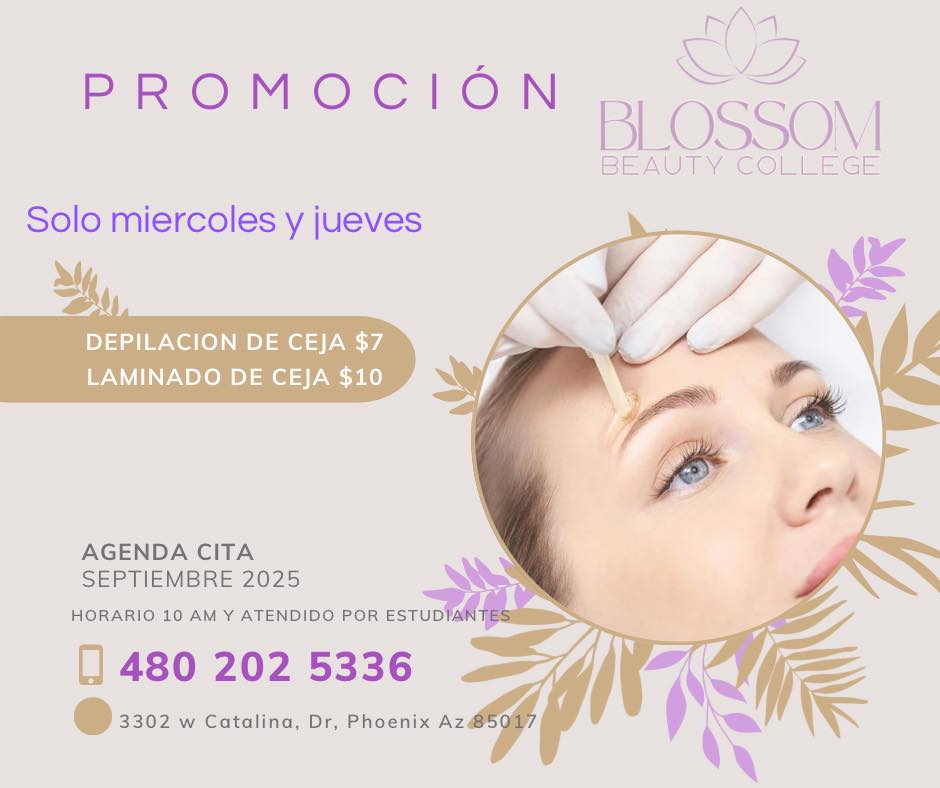 Encuentra nuestras promociones en servicios y carreras..
Aprovecha corte de cabello $5 y más…